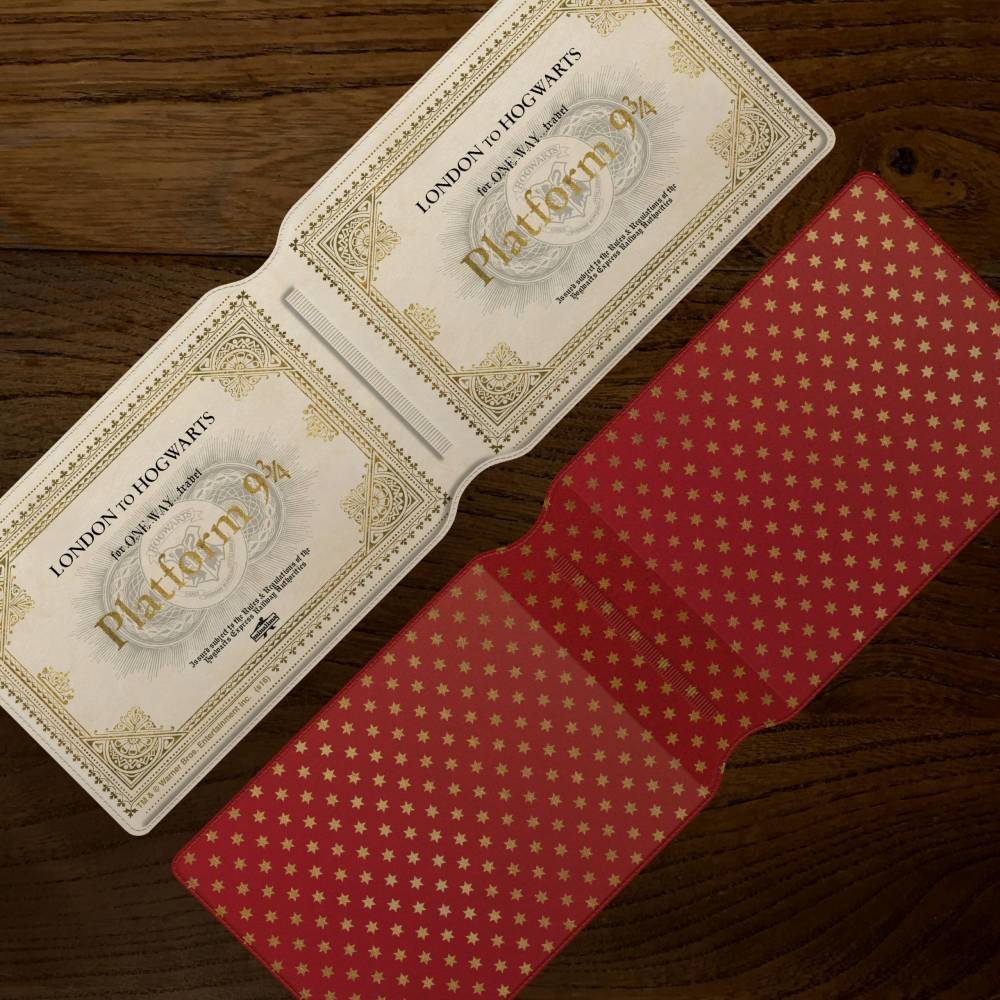 Hogwarts Express Ticket Card Holder