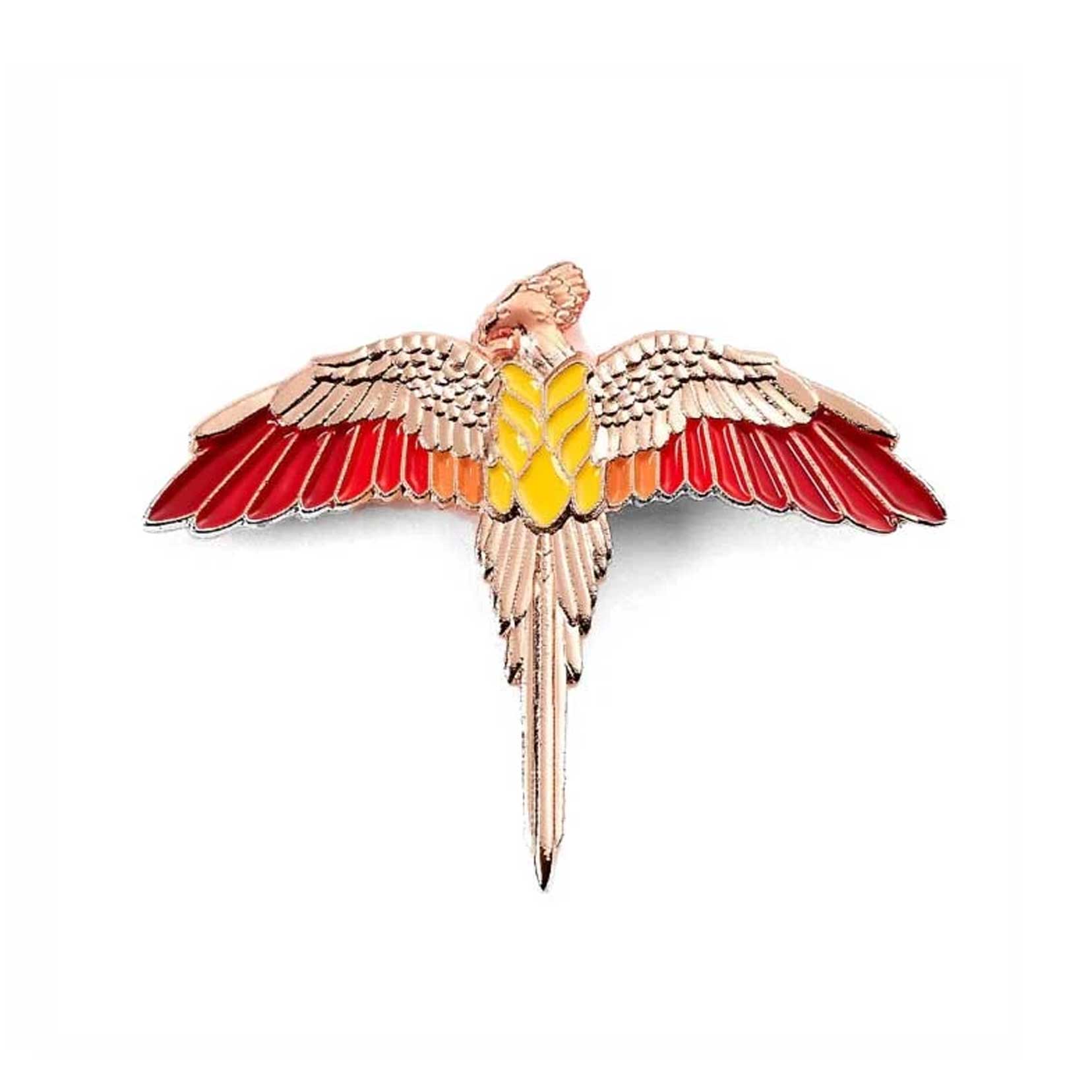 Rose Gold Plated Fawkes Pin Badge