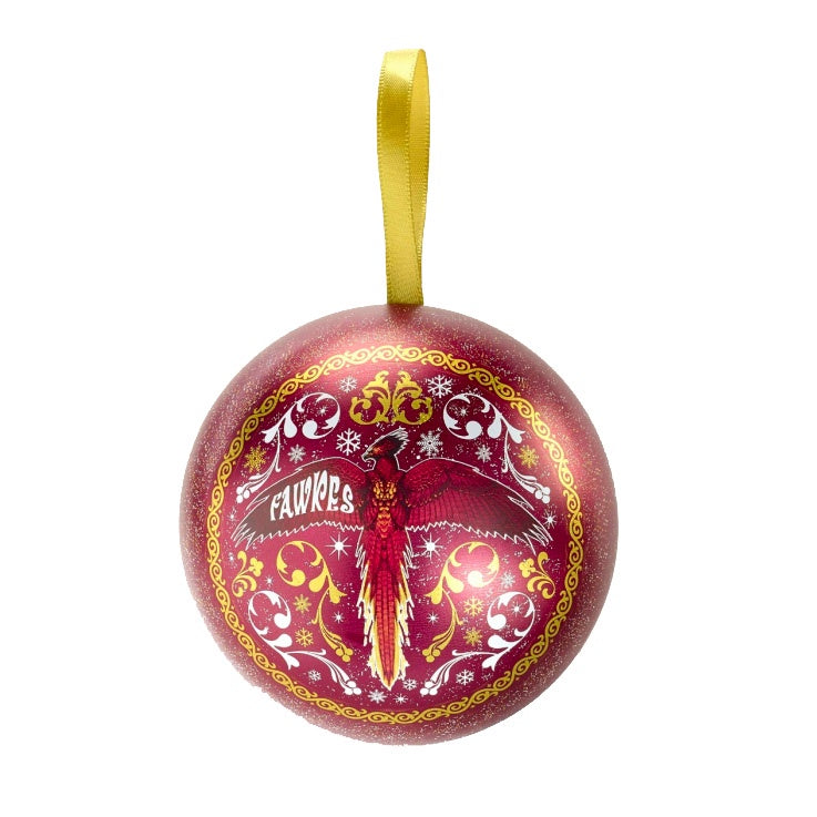 Fawkes Ornament with Fawkes Necklace