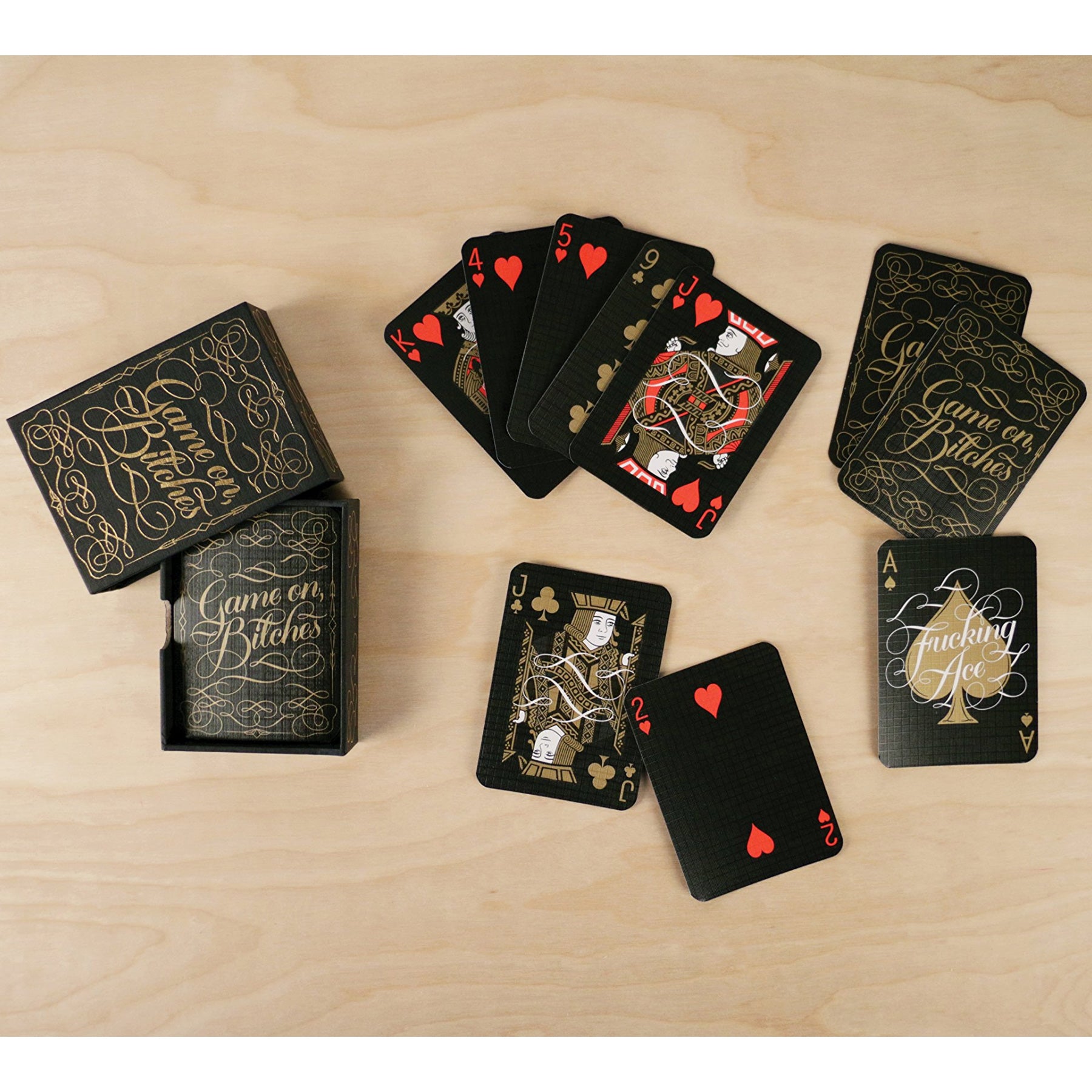 Game On Bitches Playing Cards