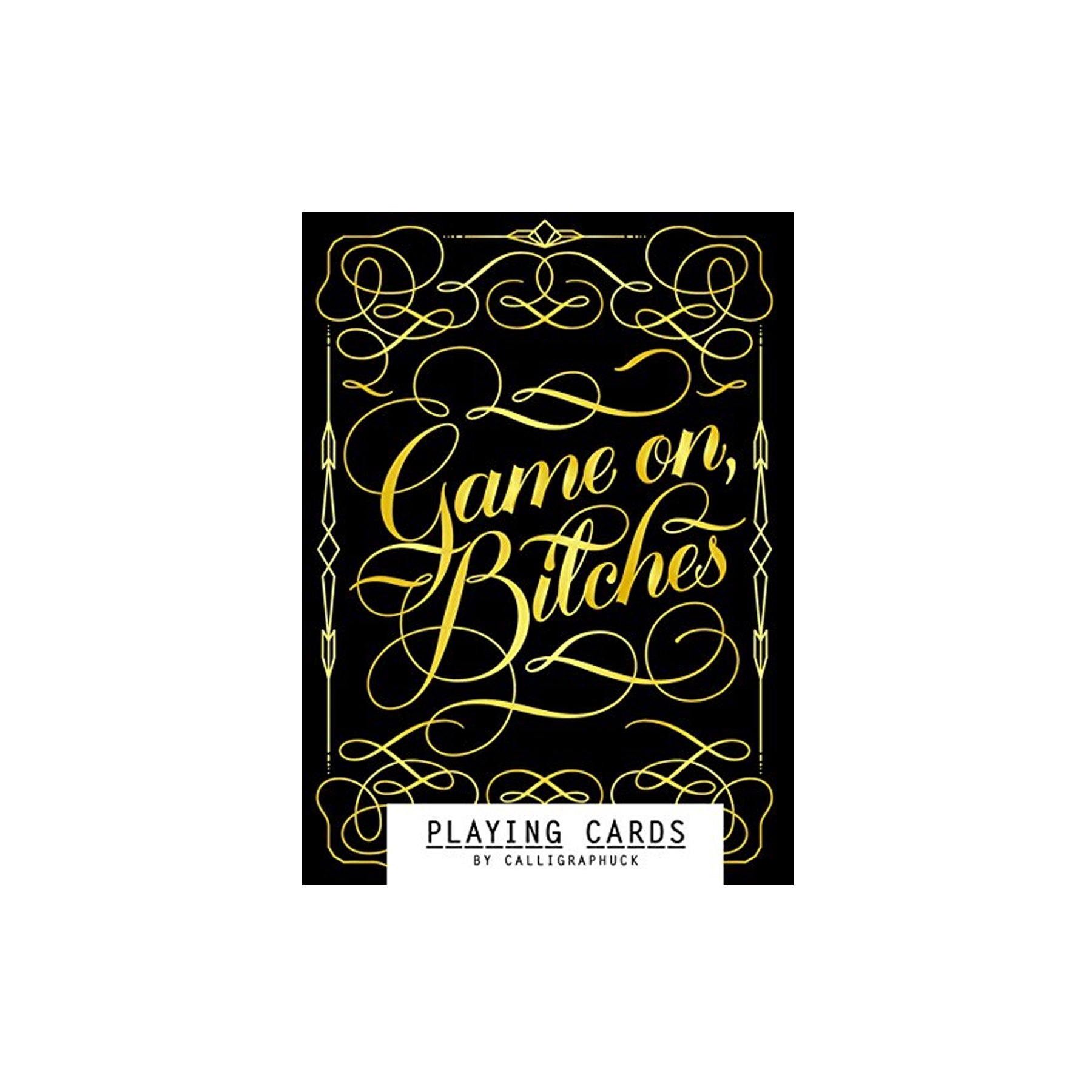 Game On Bitches Playing Cards