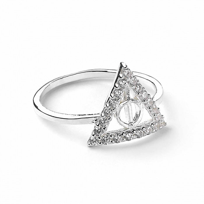 Sterling Silver Deathly Hallows Ring