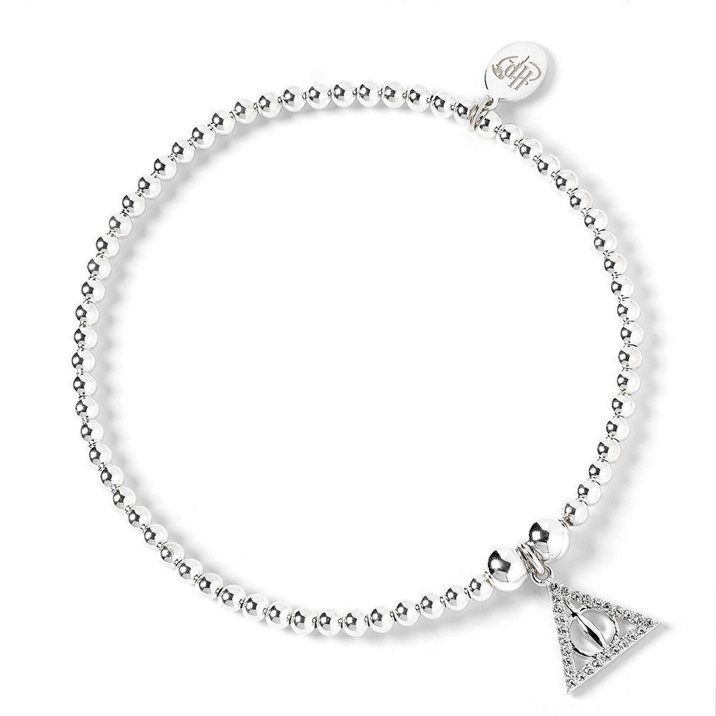 Crystal Deathly Hallows Ball Bead Bracelet