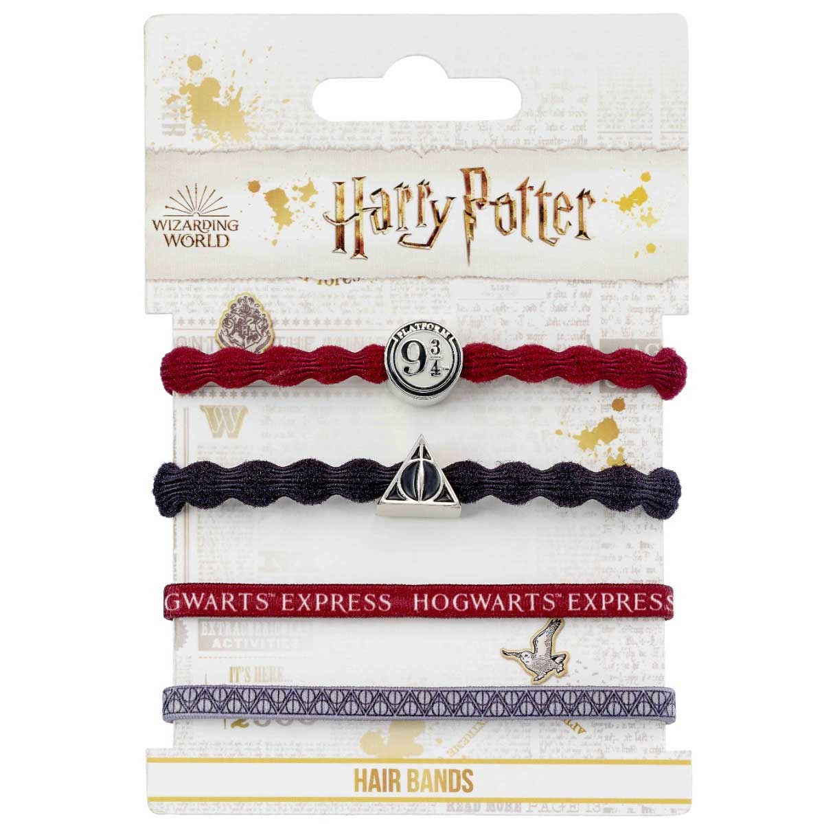 Platform 9 3/4 & Deathly Hallows Hair Band Set