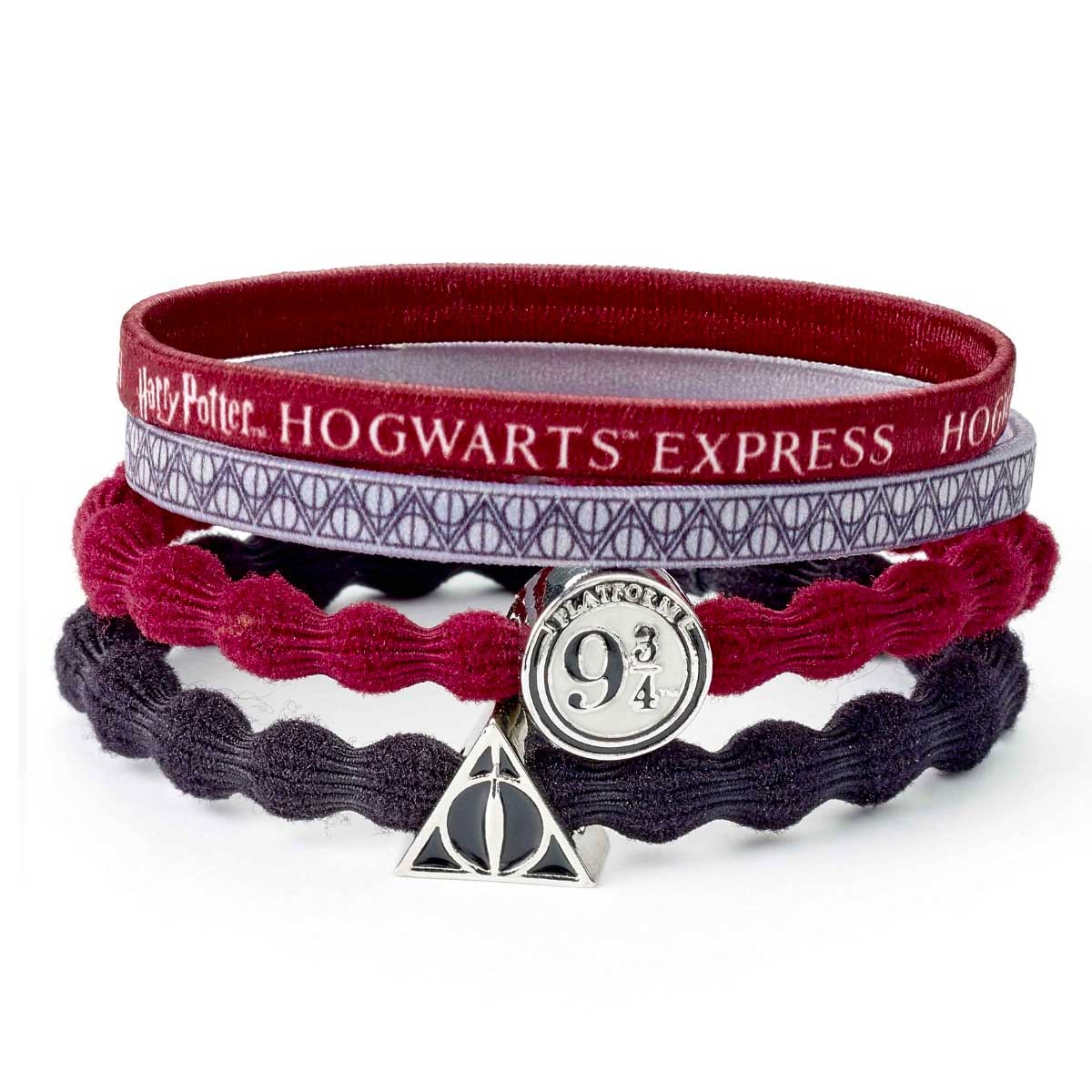 Platform 9 3/4 & Deathly Hallows Hair Band Set