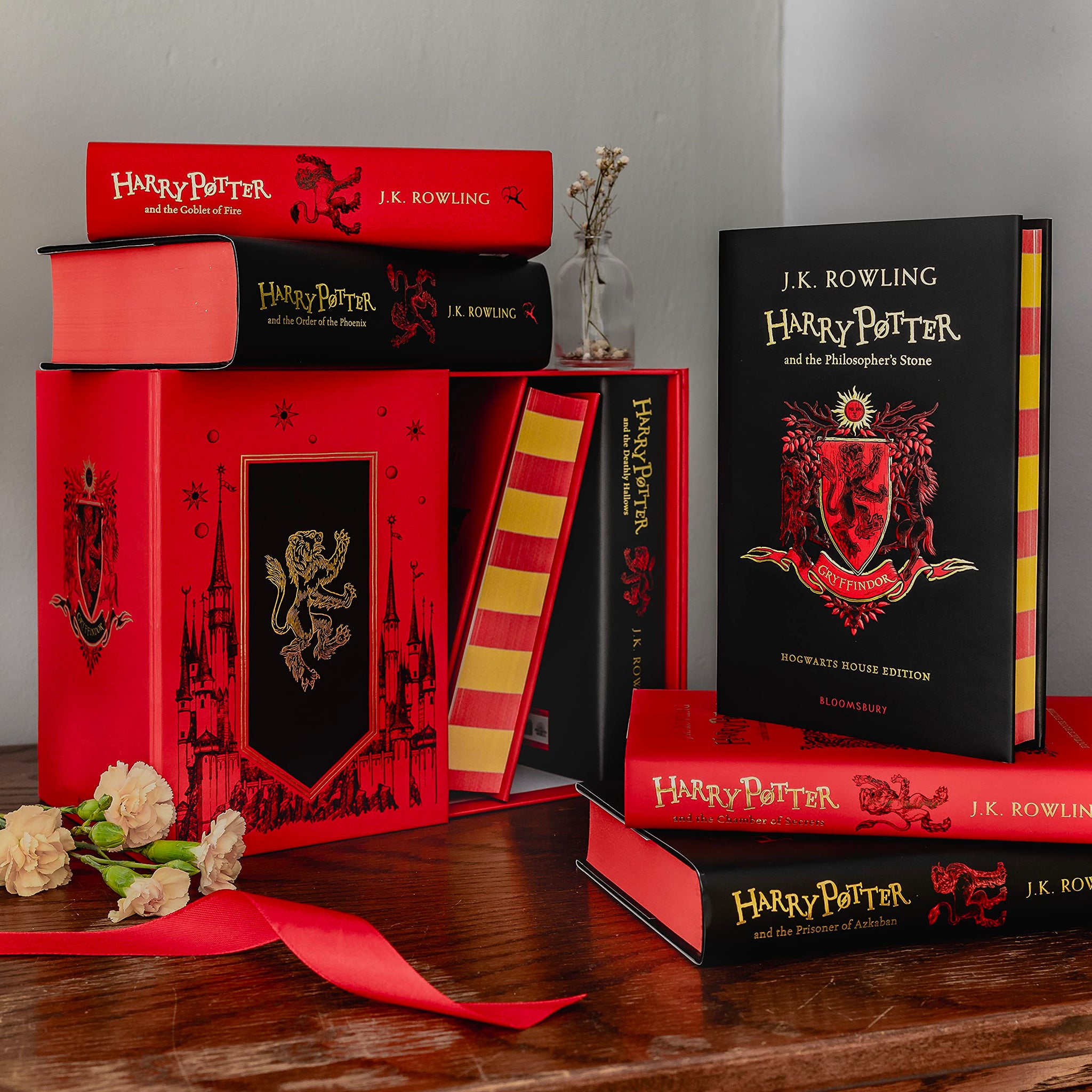 Gryffindor Hardcover House Edition Complete Box Set