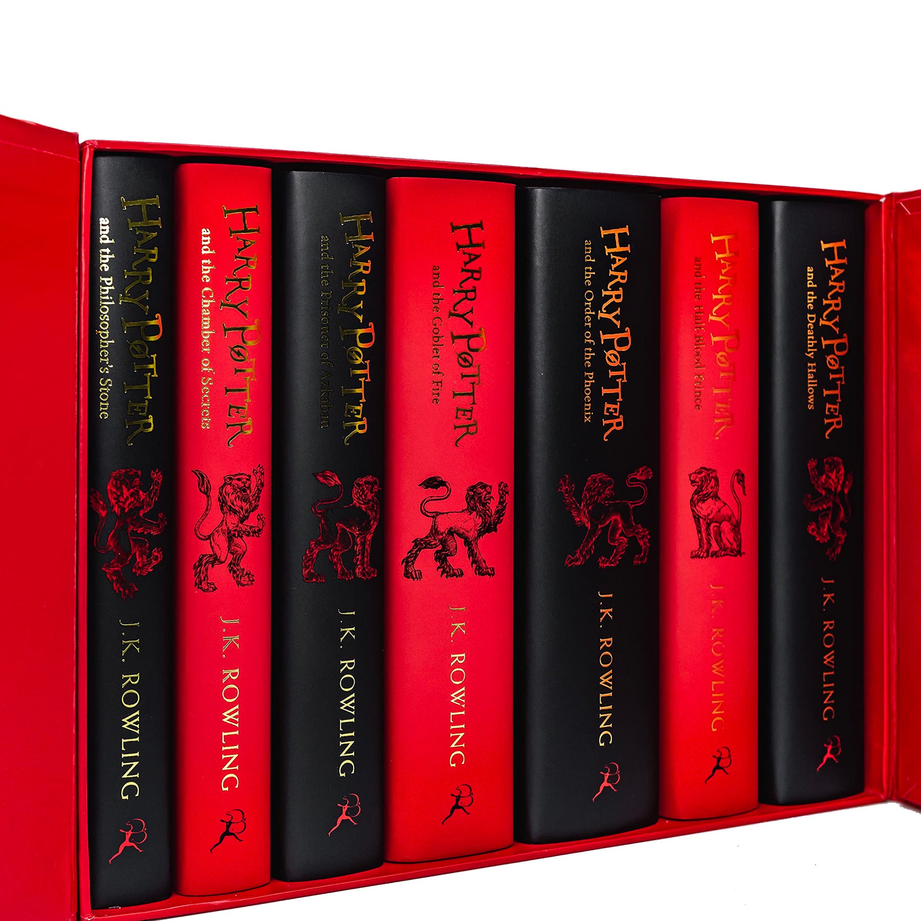 Gryffindor Hardcover House Edition Complete Box Set