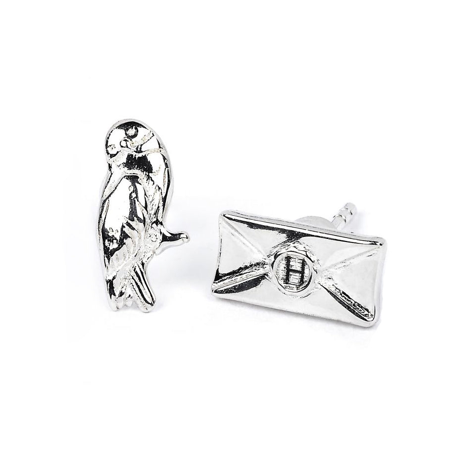 Hedwig & Letter Earring Set