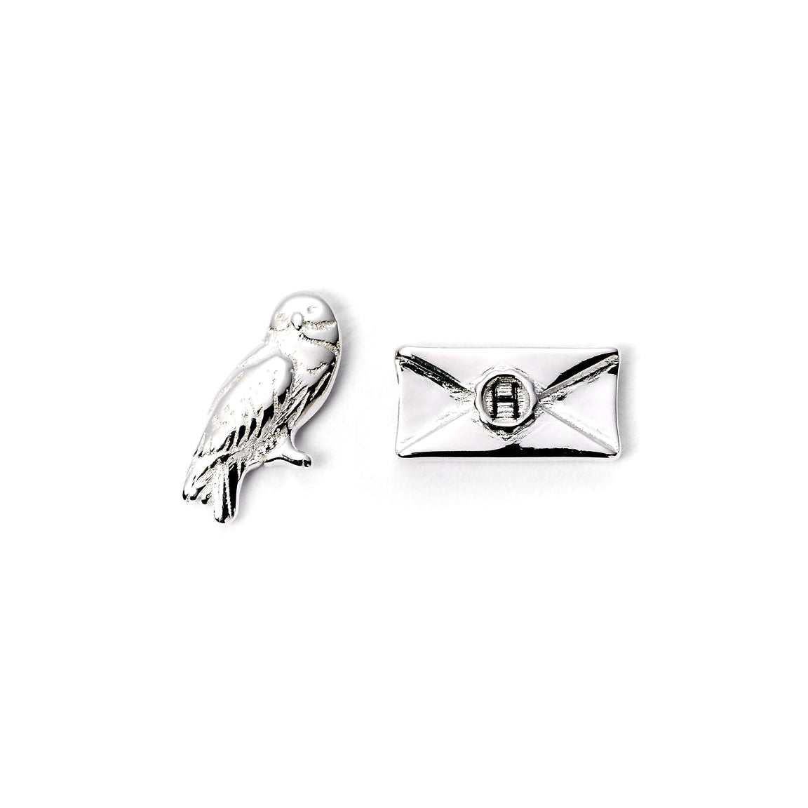 Hedwig & Letter Earring Set