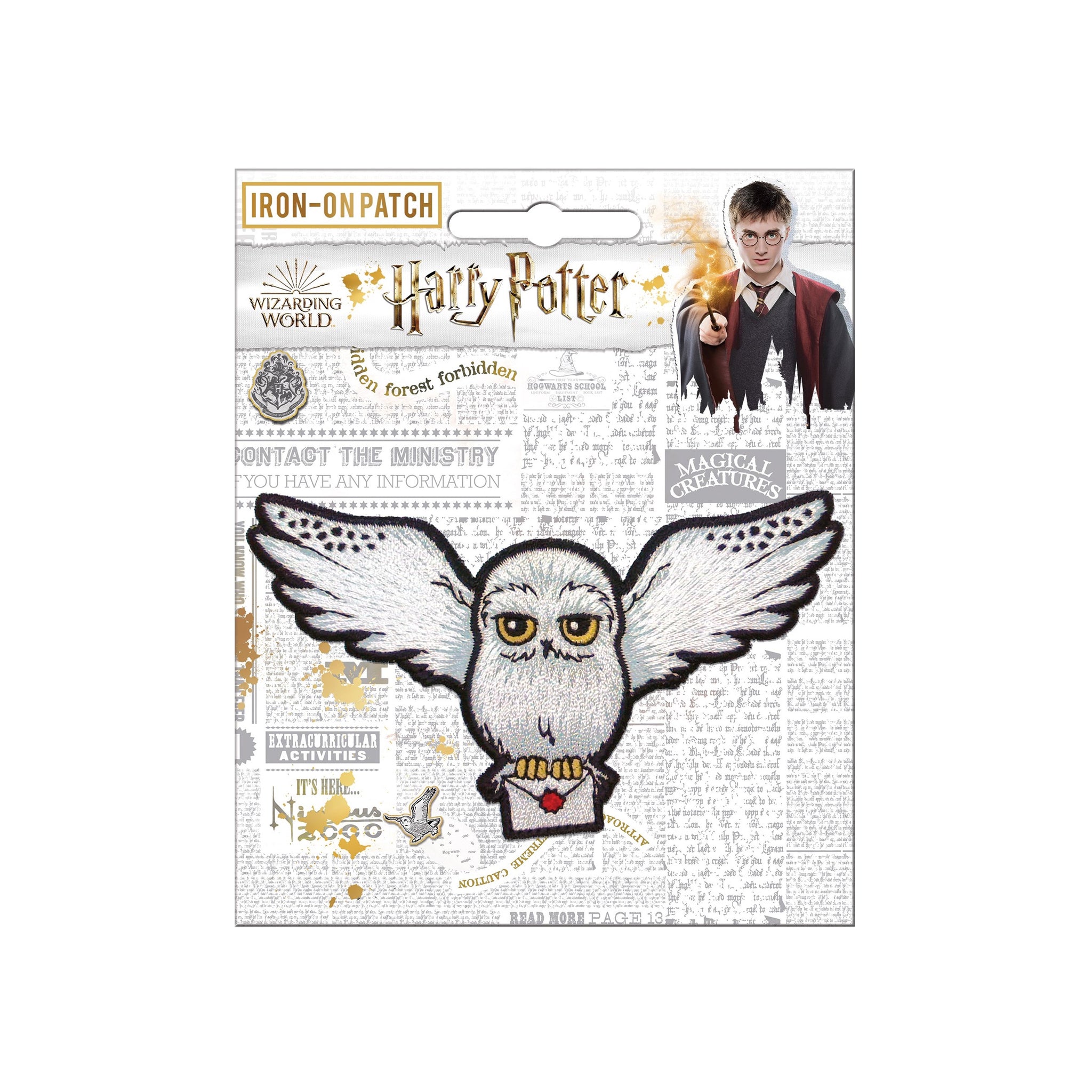 Hedwig Letter Iron-On Patch