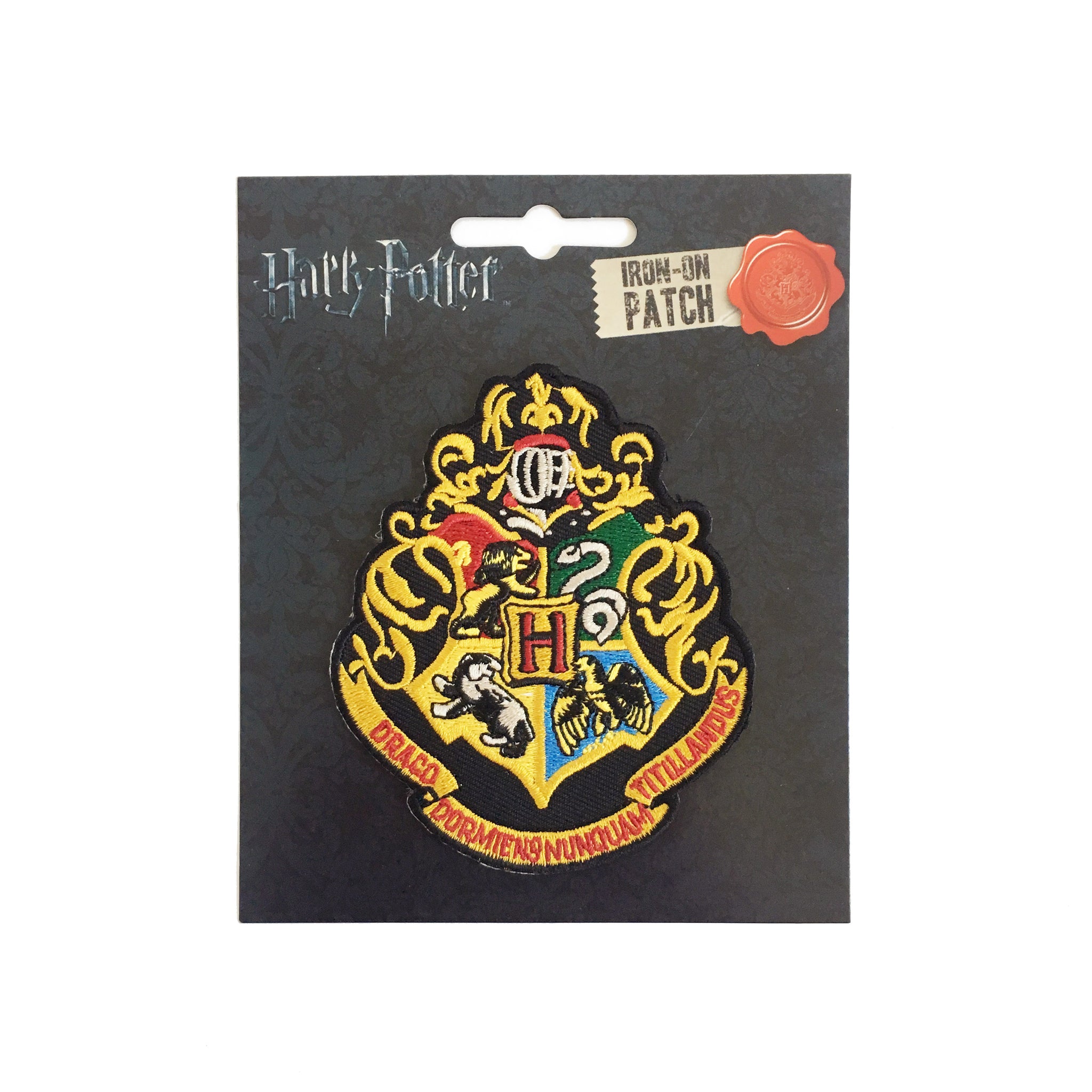 Hogwarts Crest Iron-On Patch