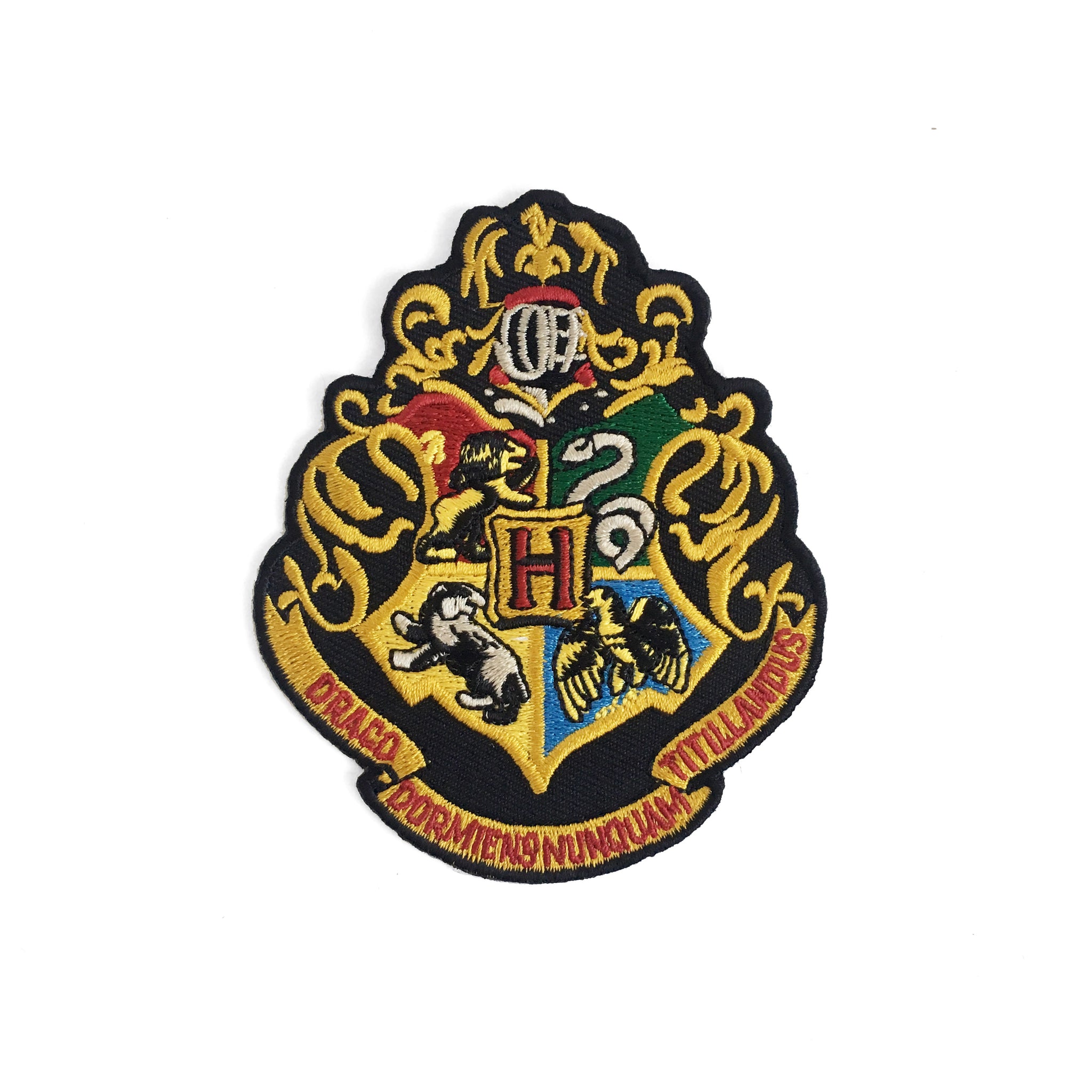 Hogwarts Crest Iron-On Patch