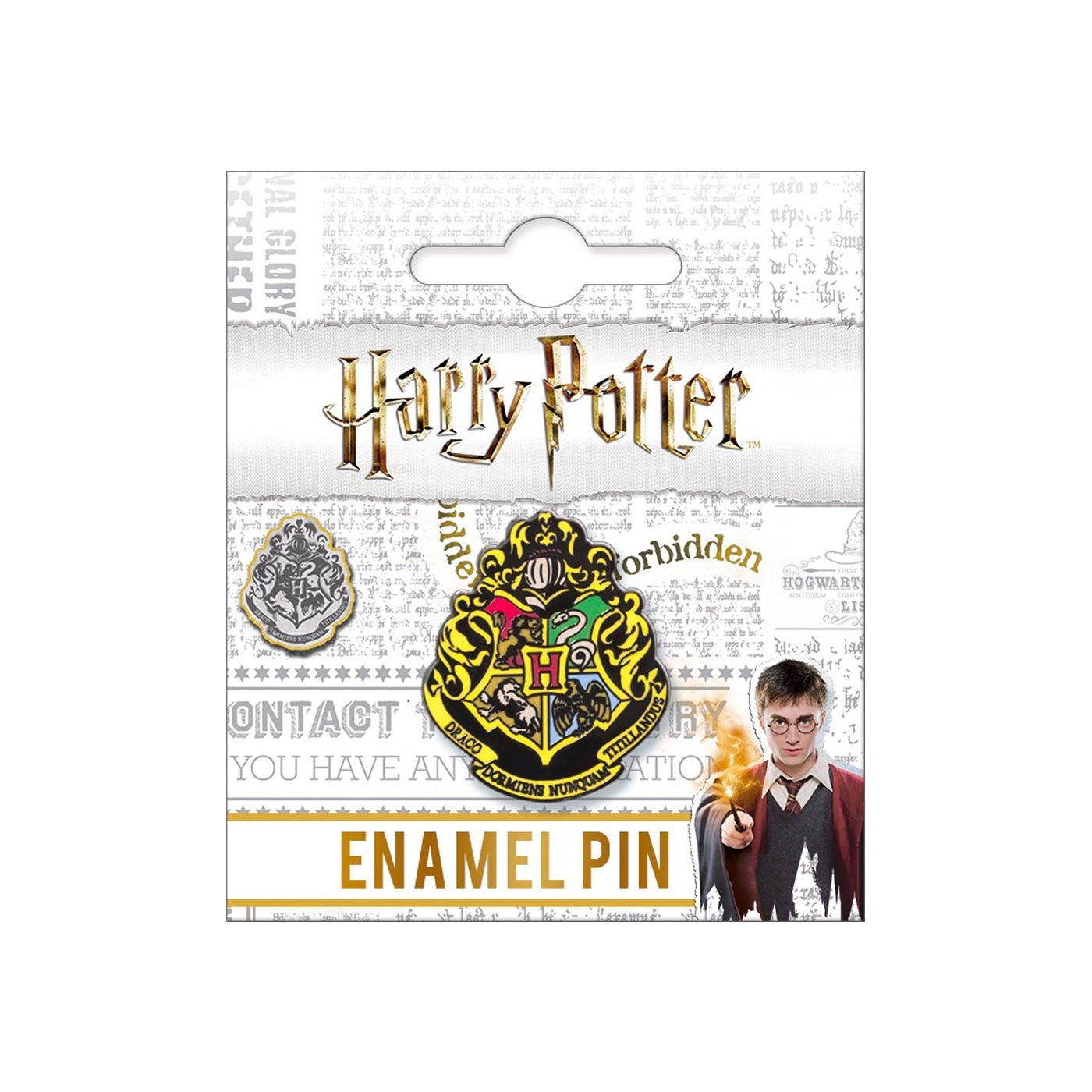 Hogwarts Crest Enamel Pin