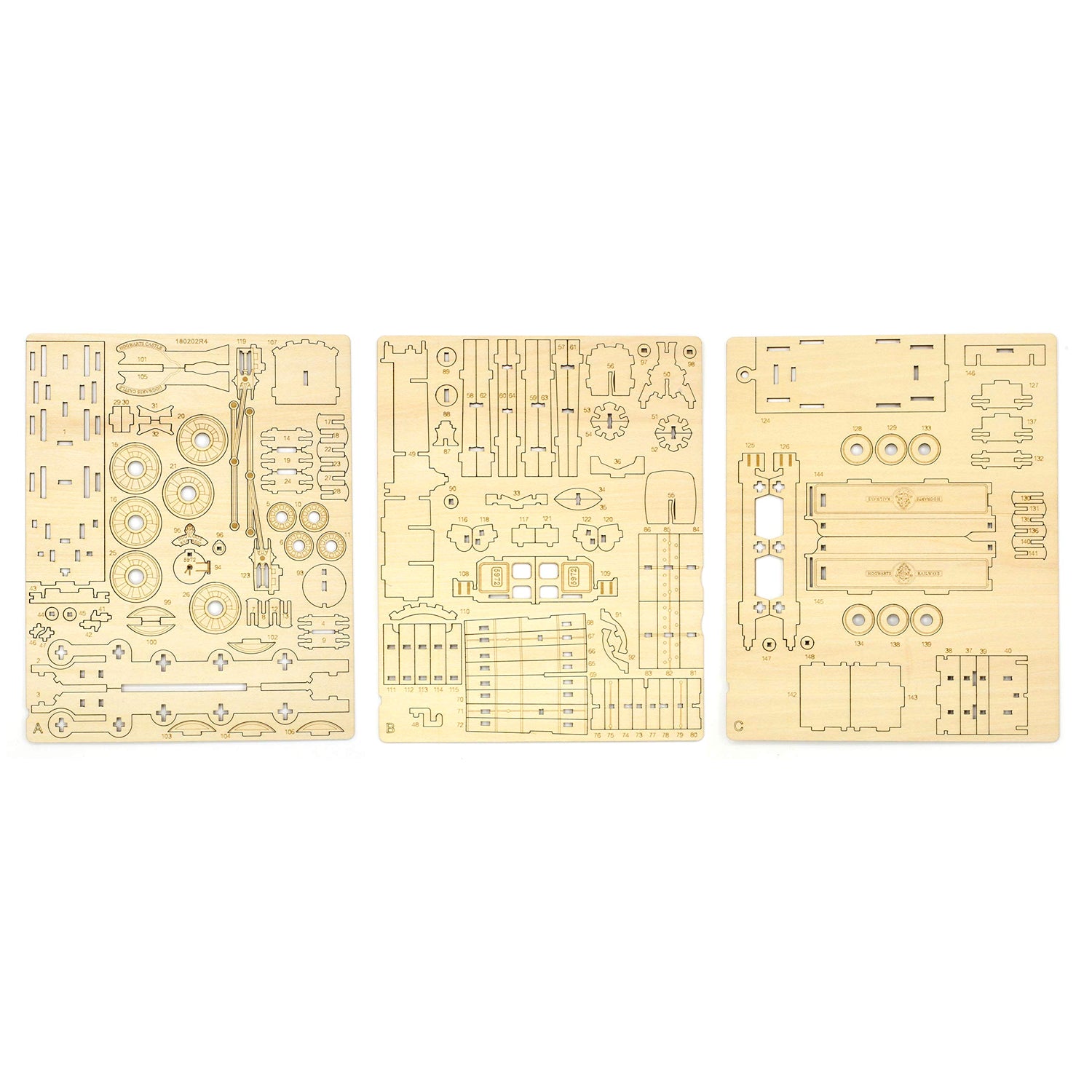 Incredibuilds: Hogwarts Express Book & 3D Wood Model