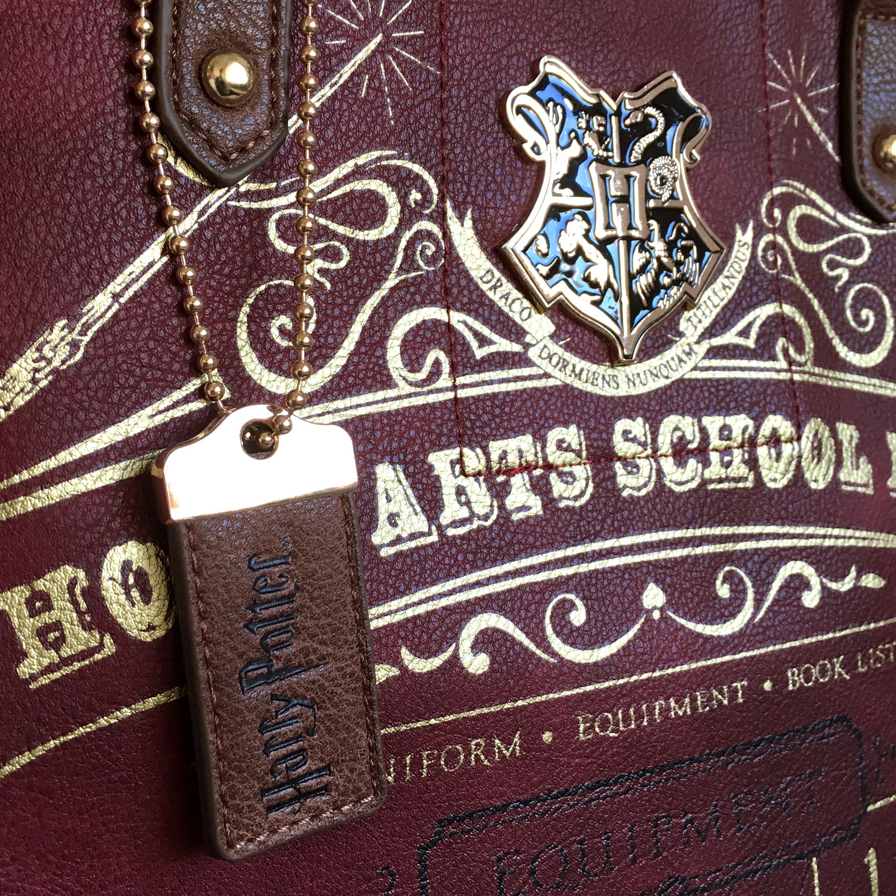 Hogwarts School List Tote Bag