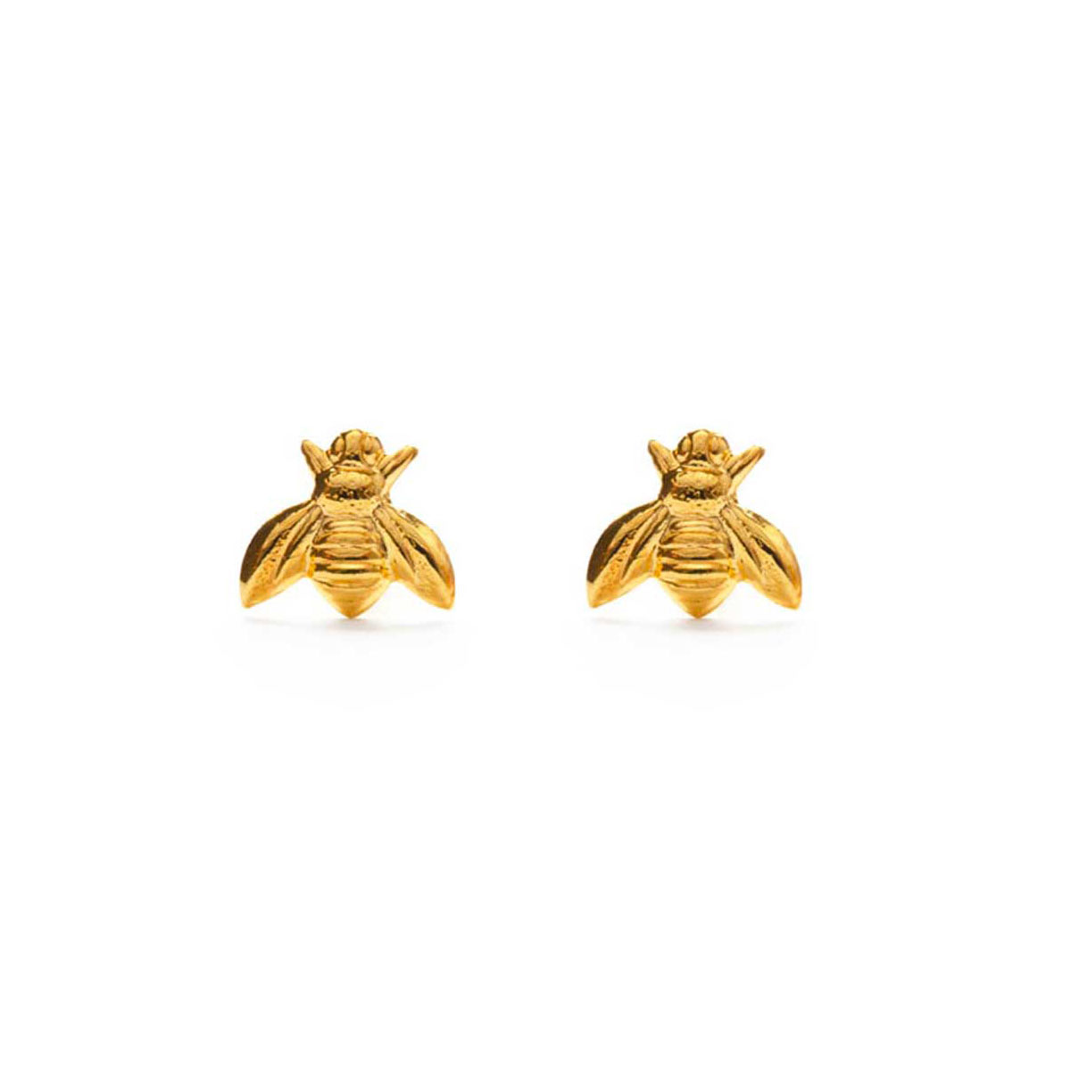 Honey Bee Studs - Gold