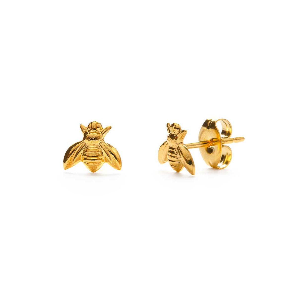 Honey Bee Studs - Gold