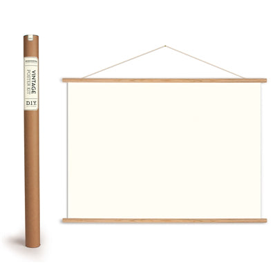 Horizontal Vintage Poster Hanging Kit
