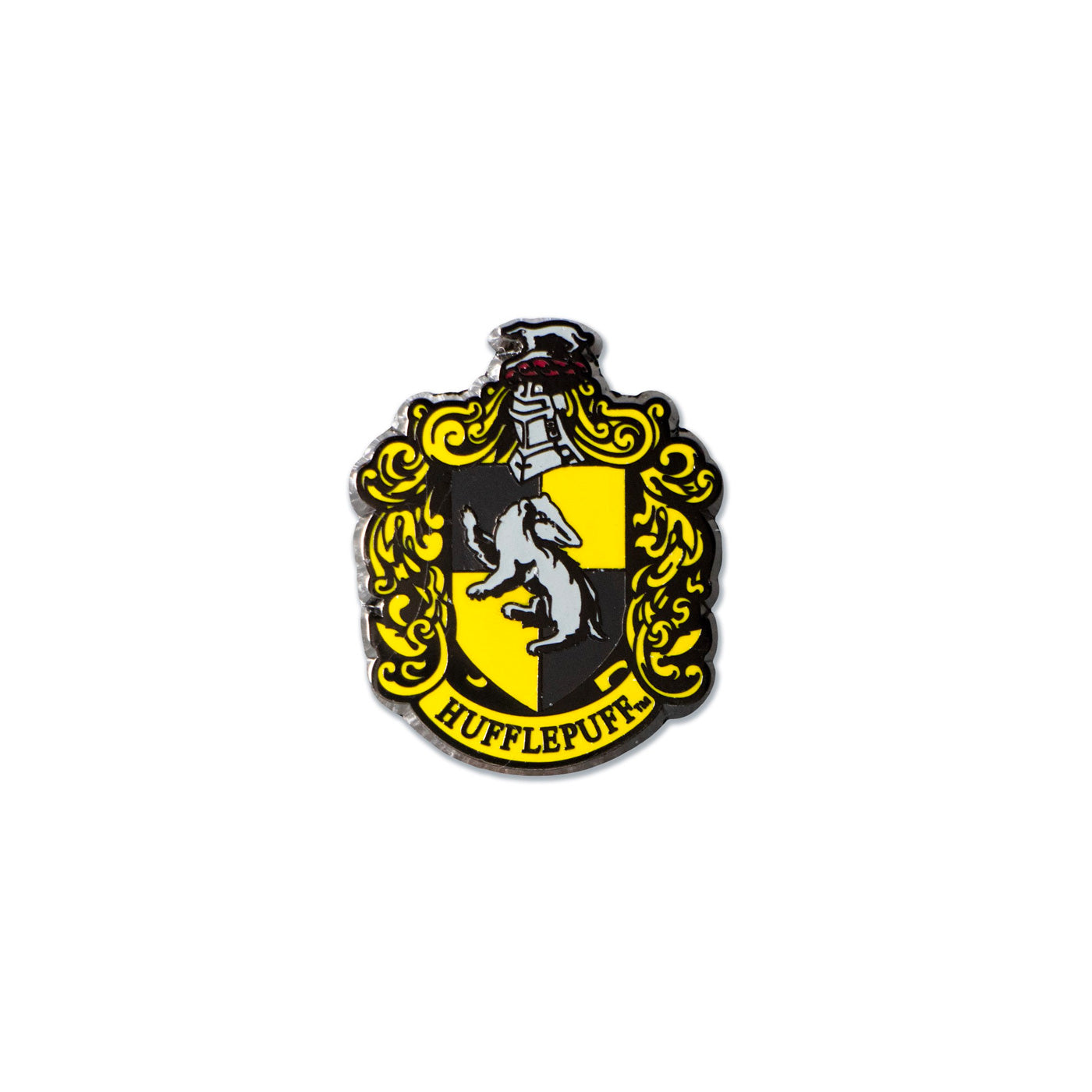 Hufflepuff Crest Enamel Pin