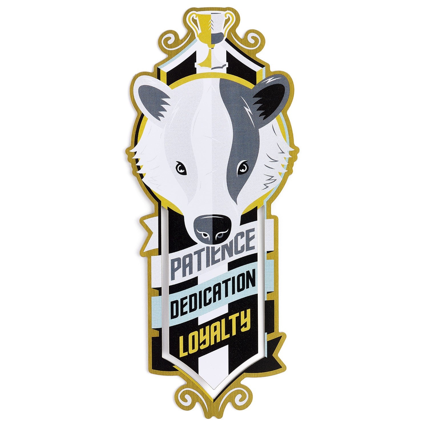 Hufflepuff Metal Bookmark