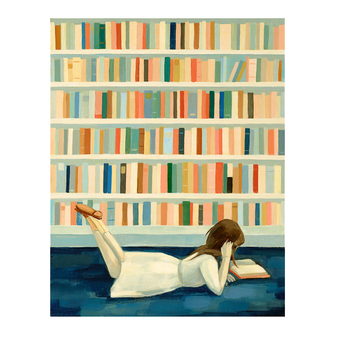 Emily Martin - I Saw Her in the Library Print