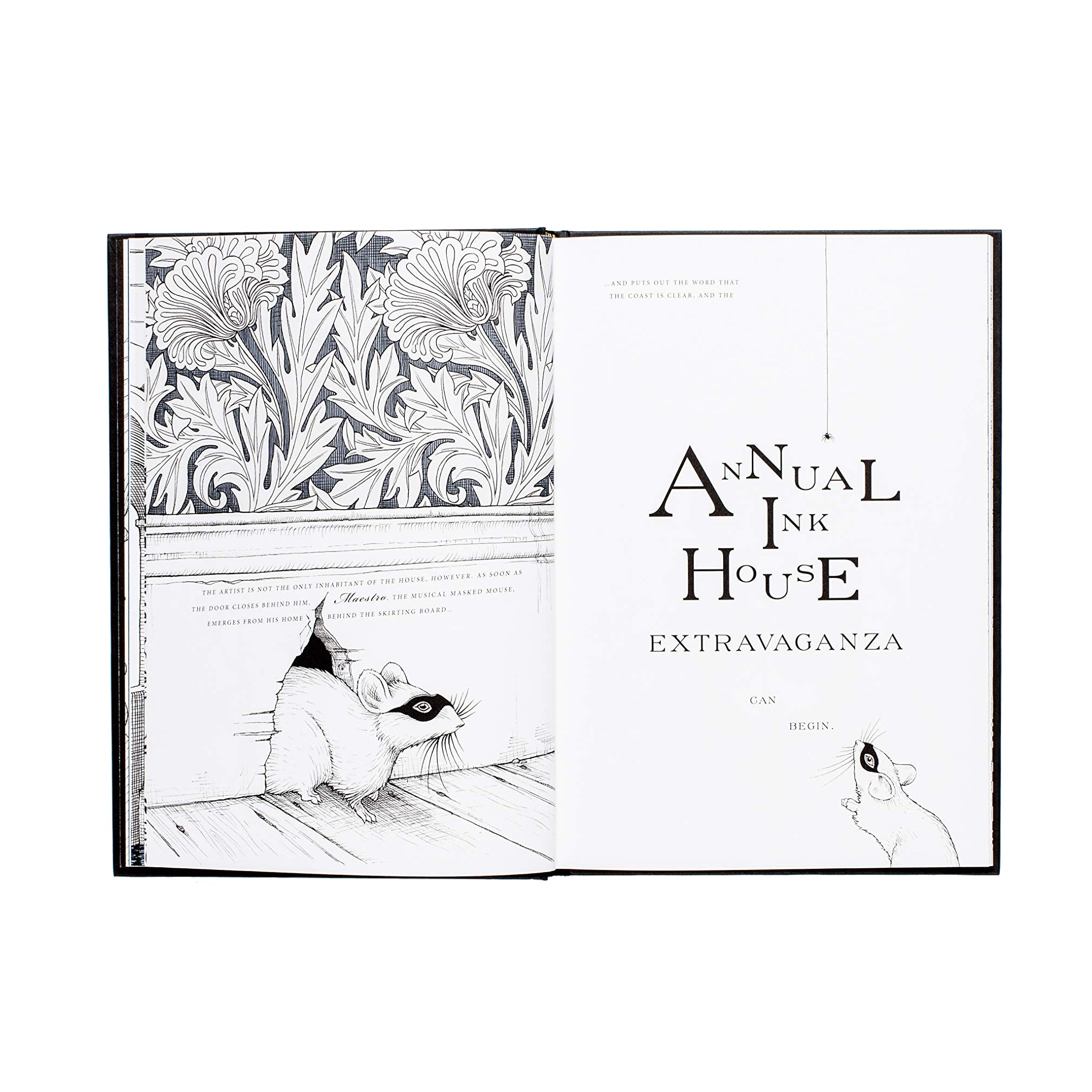 The Ink House: A Gothic Mansion Colouring Book