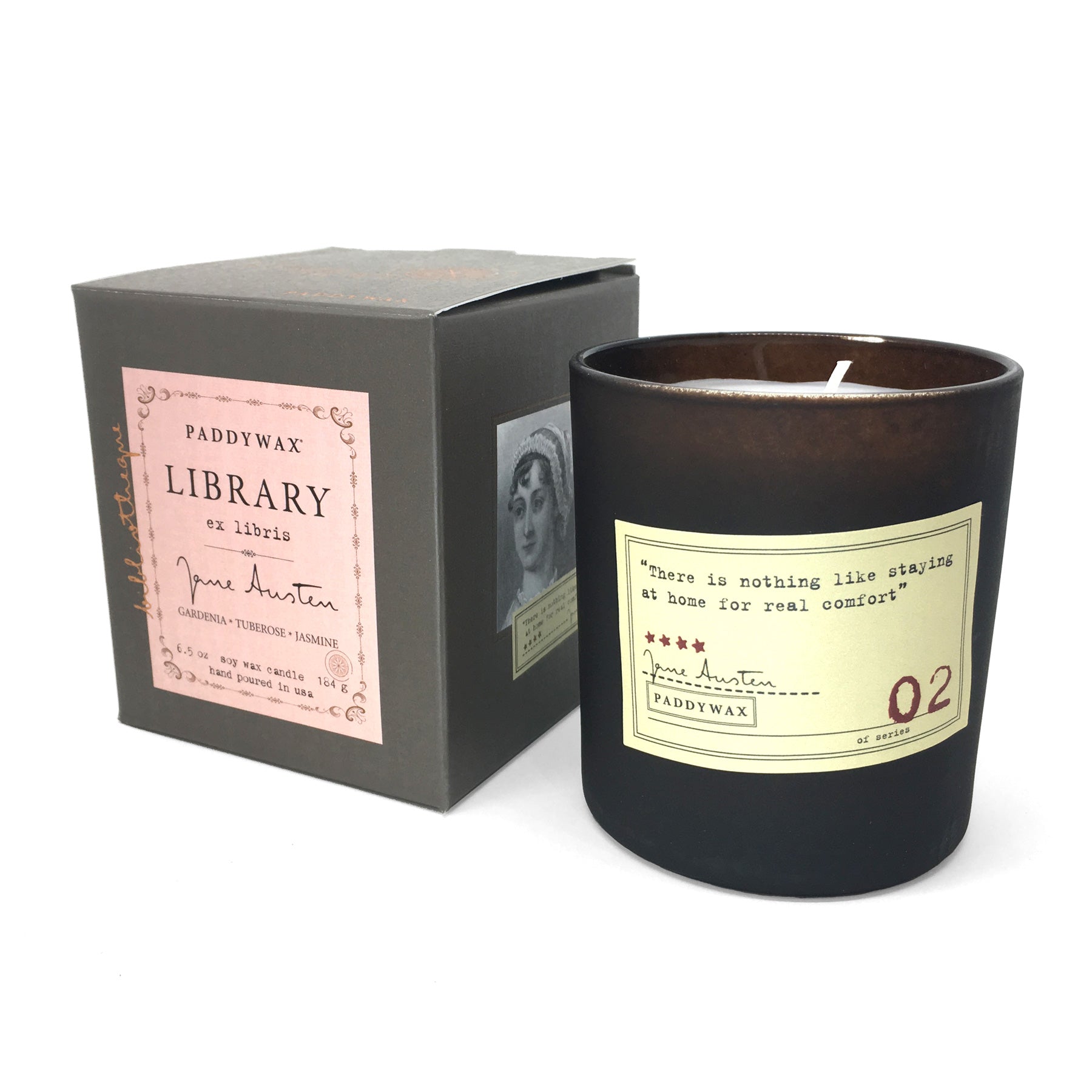 Library Soy Wax Candle - Jane Austen