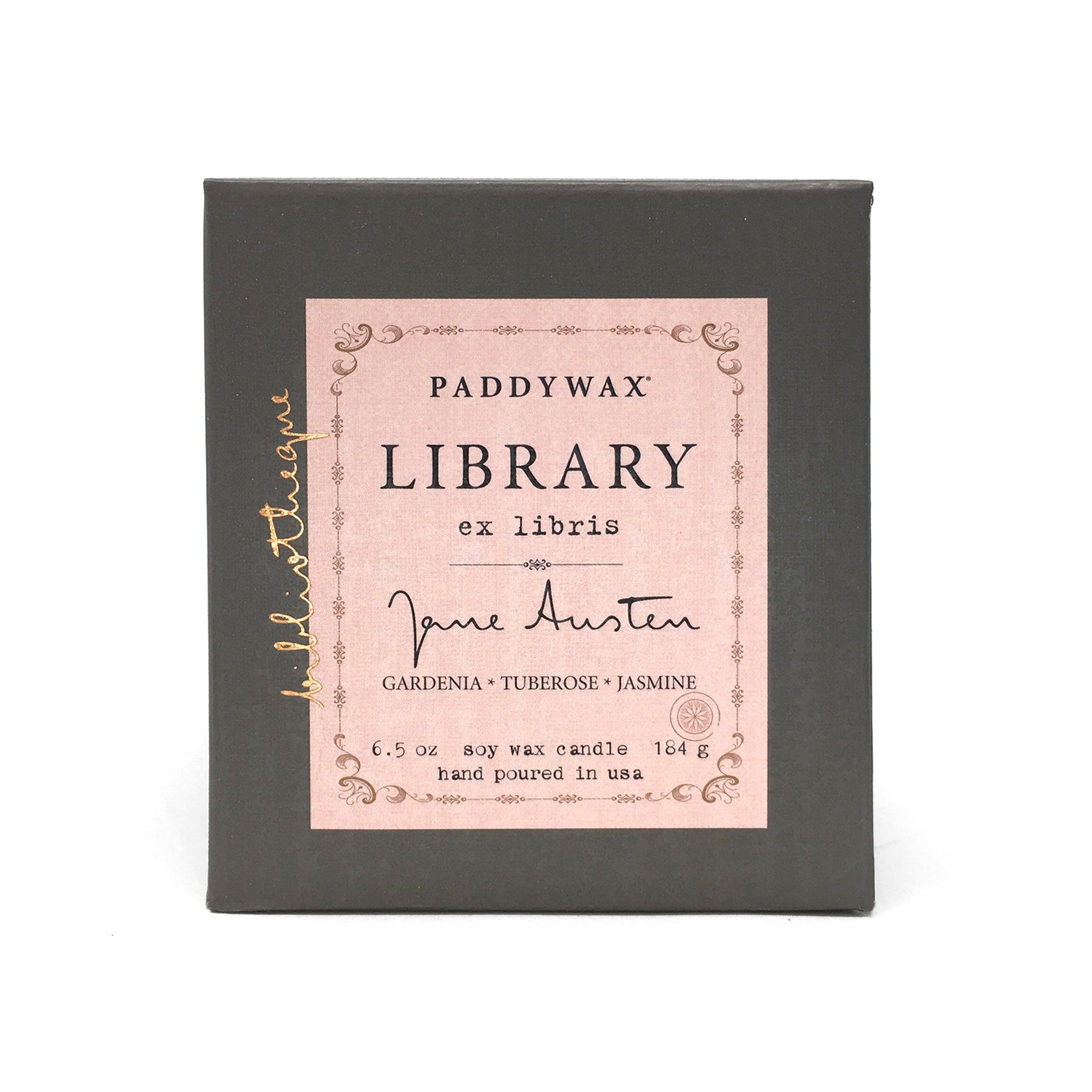 Library Soy Wax Candle - Jane Austen