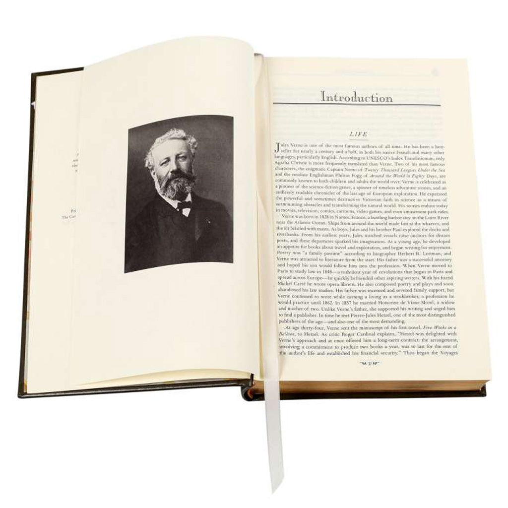 Jules Verne: Four Novels Leather Bound Edition