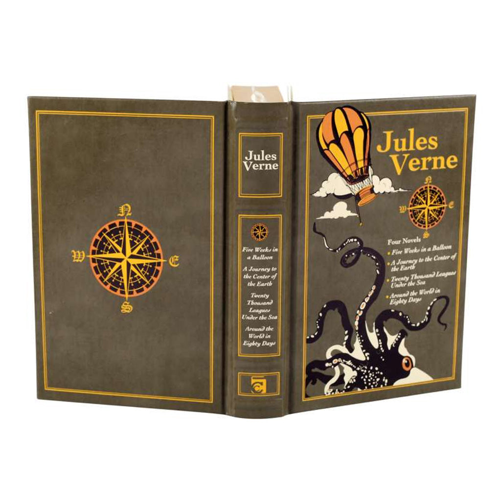 Jules Verne: Four Novels Leather Bound Edition