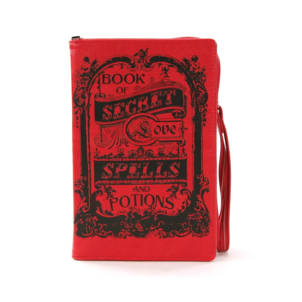 Book of Spells For Love Clutch Bag