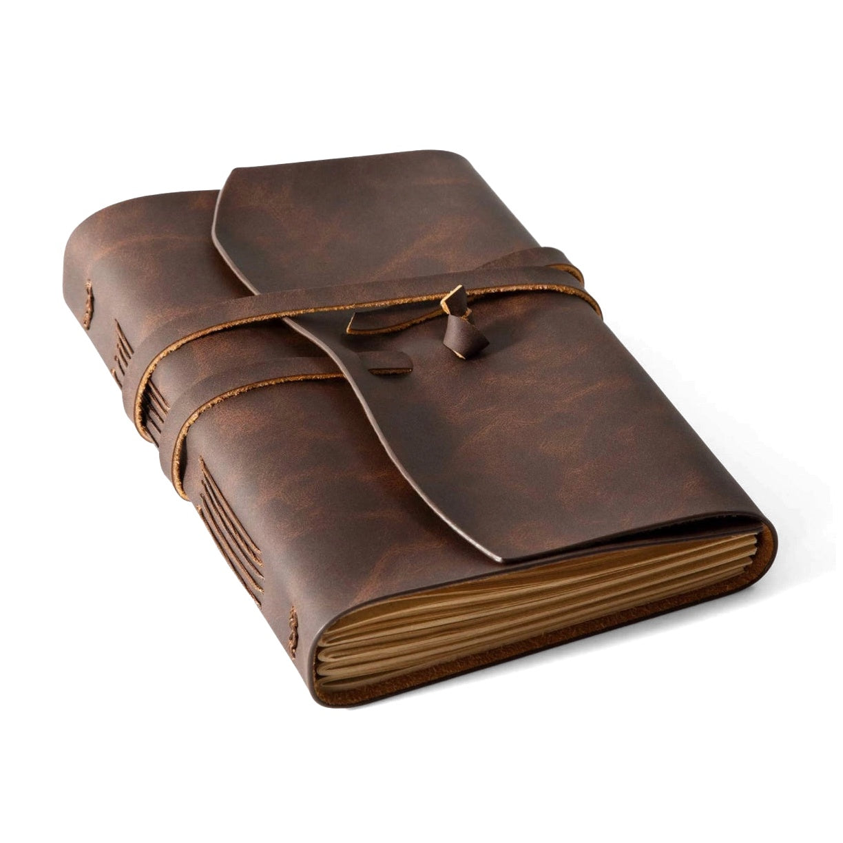 Vintage Leather Bound Lined Journal