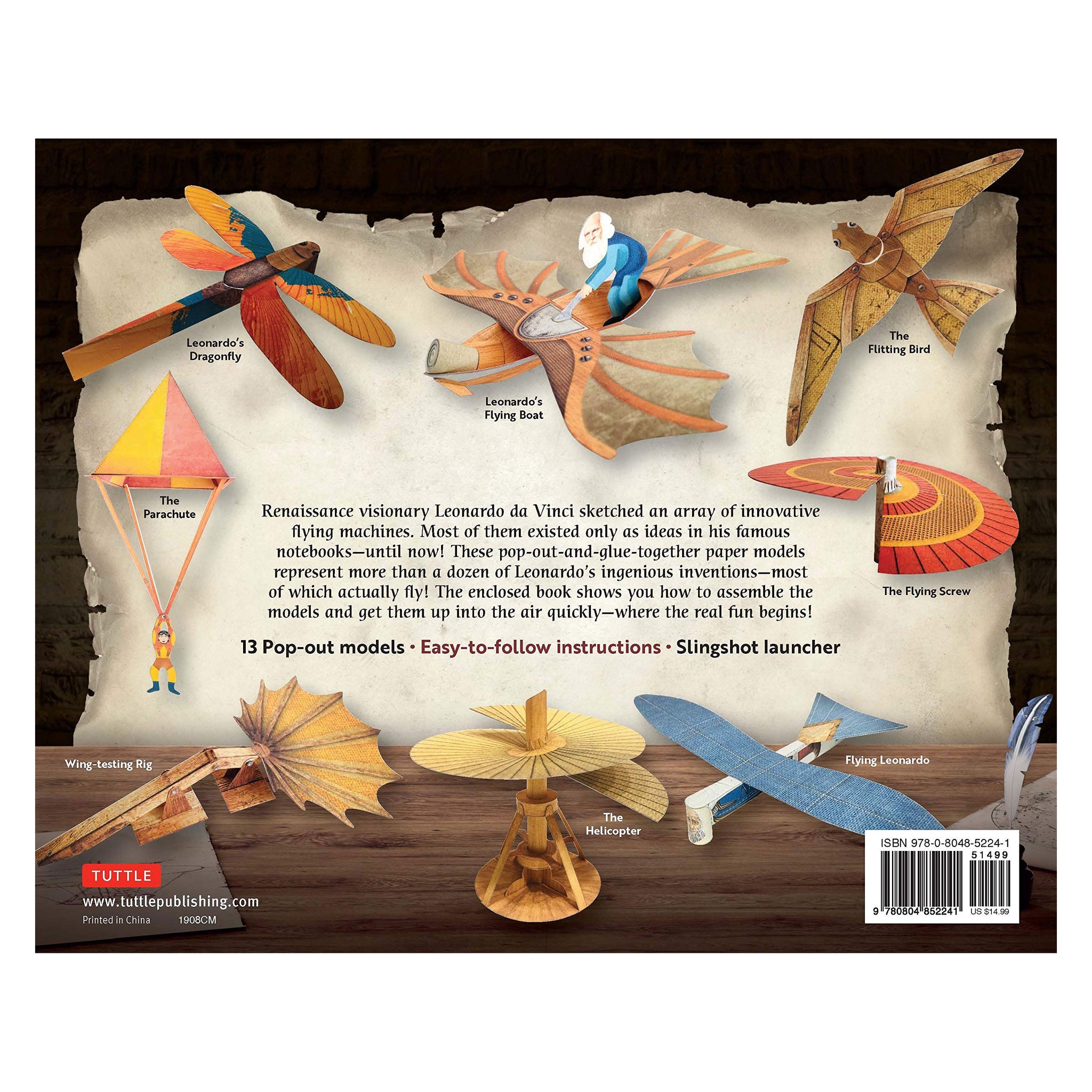Leonardo da Vinci's Flying Machines Kit