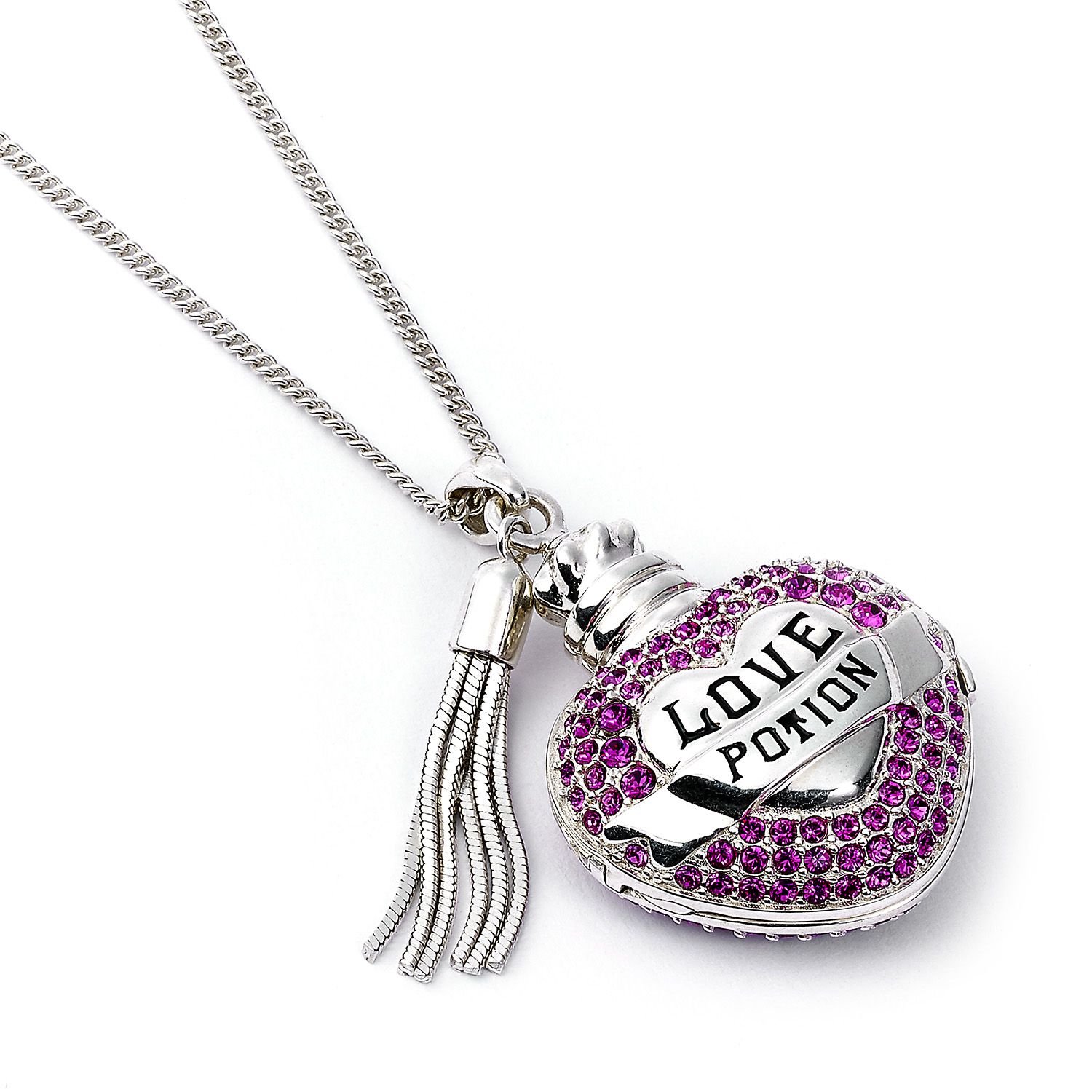 Sterling Silver Crystal Love Potion Locket