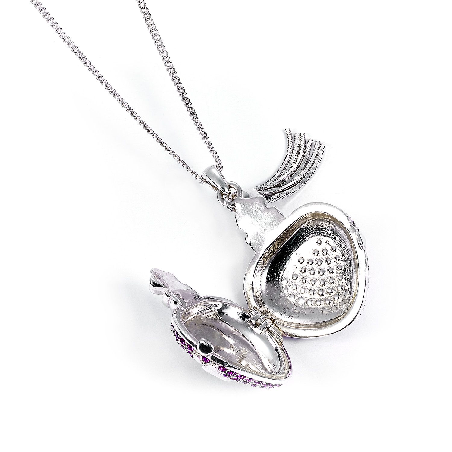 Sterling Silver Crystal Love Potion Locket