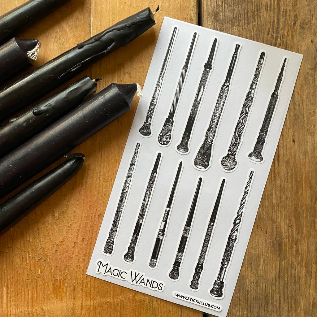 Magic Wands Sticker Sheet