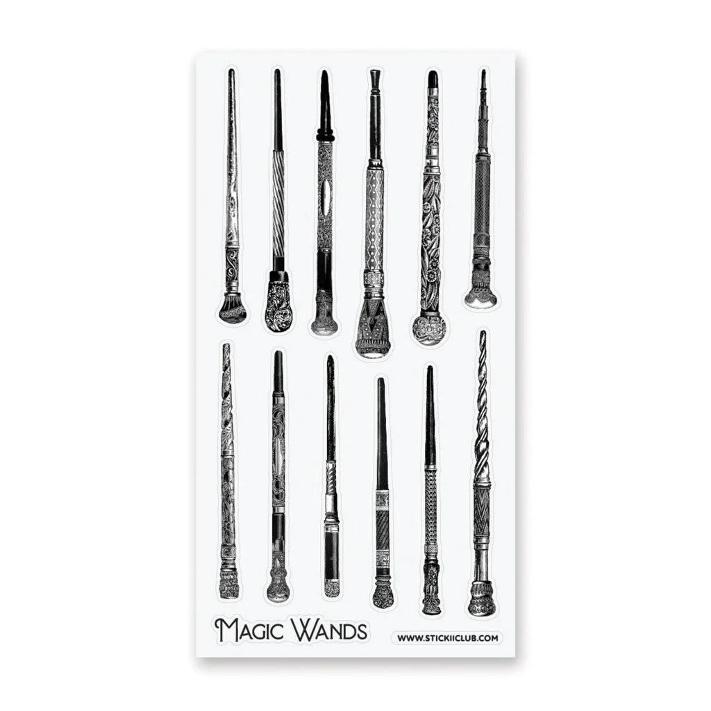 Magic Wands Sticker Sheet