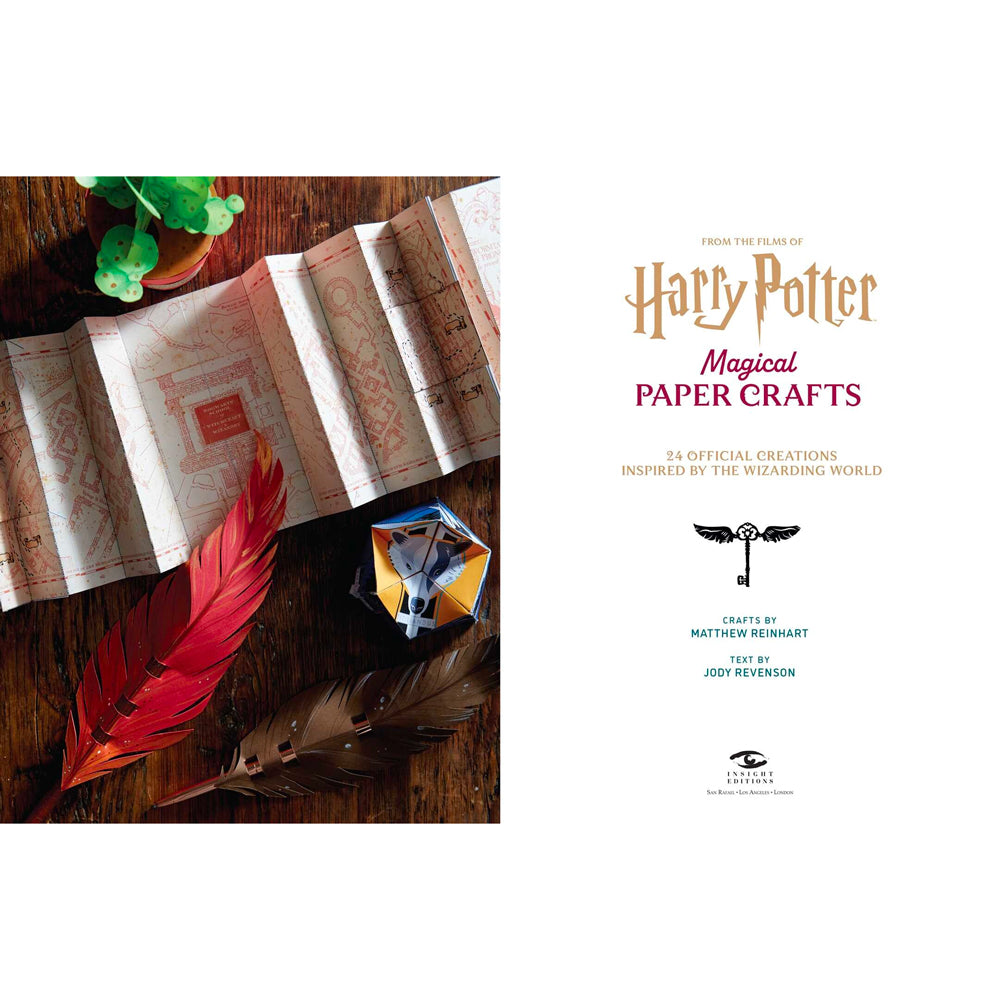 Harry Potter: Magical Paper Crafts – Insight Editions