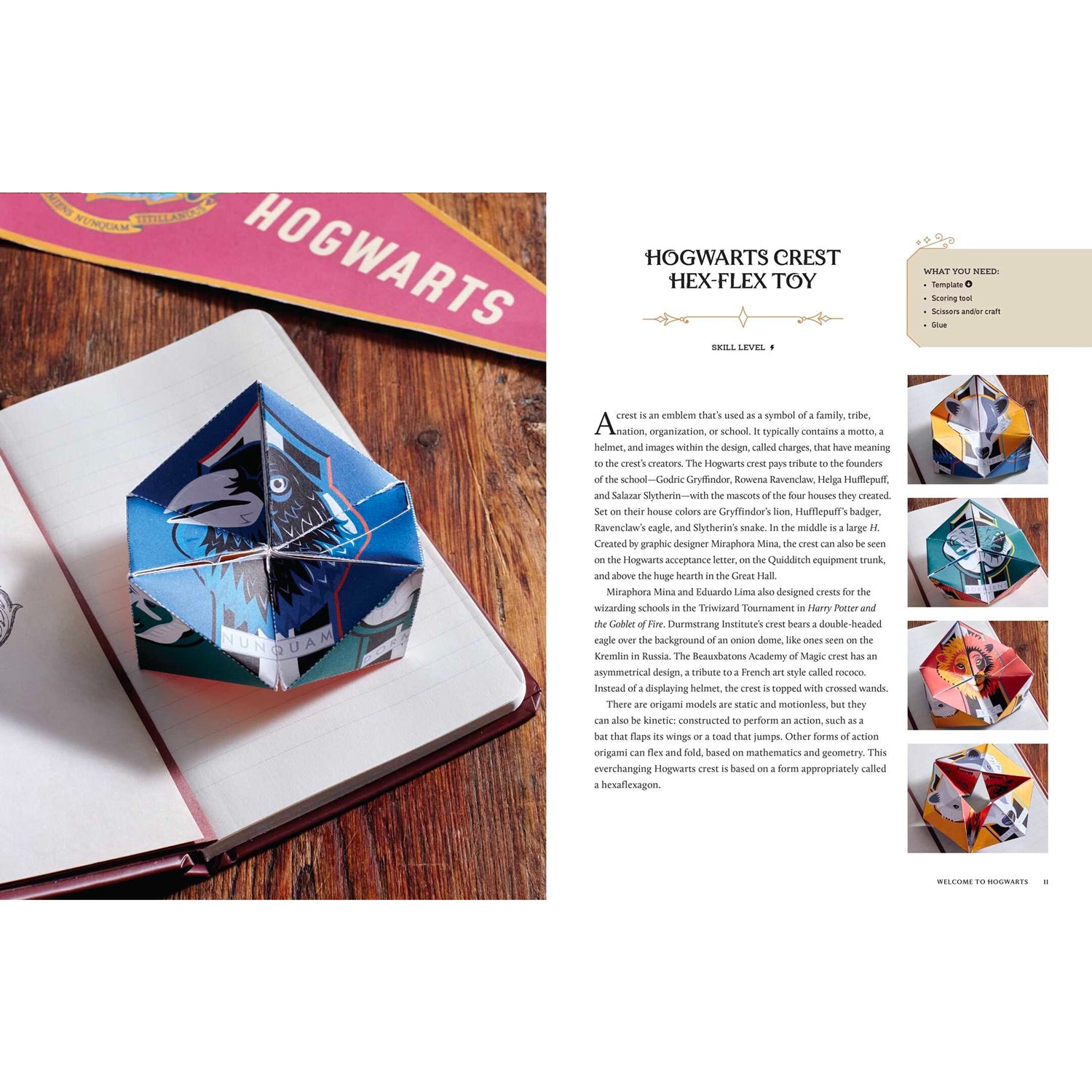 Harry Potter: Magical Paper Crafts