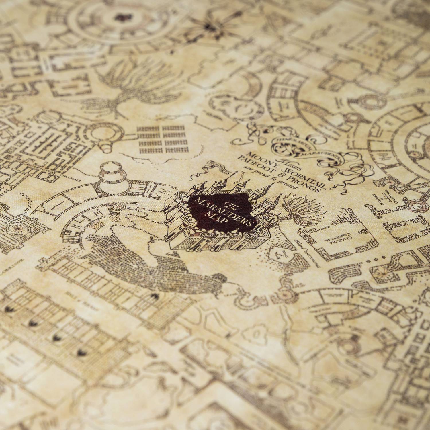 The Marauder's Map Gift Wrap