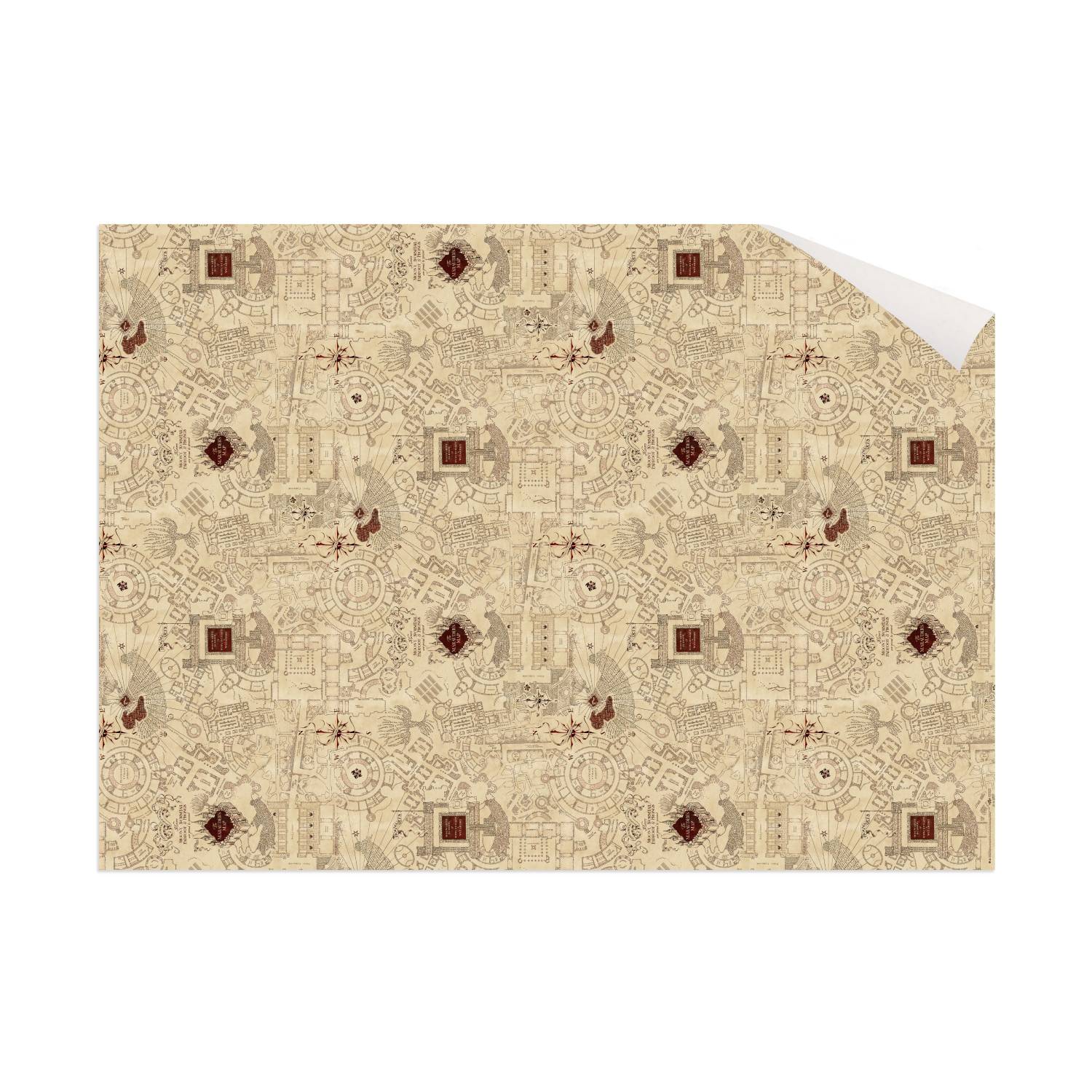 The Marauder's Map Gift Wrap