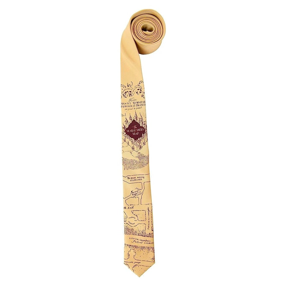 Marauder's Map Necktie