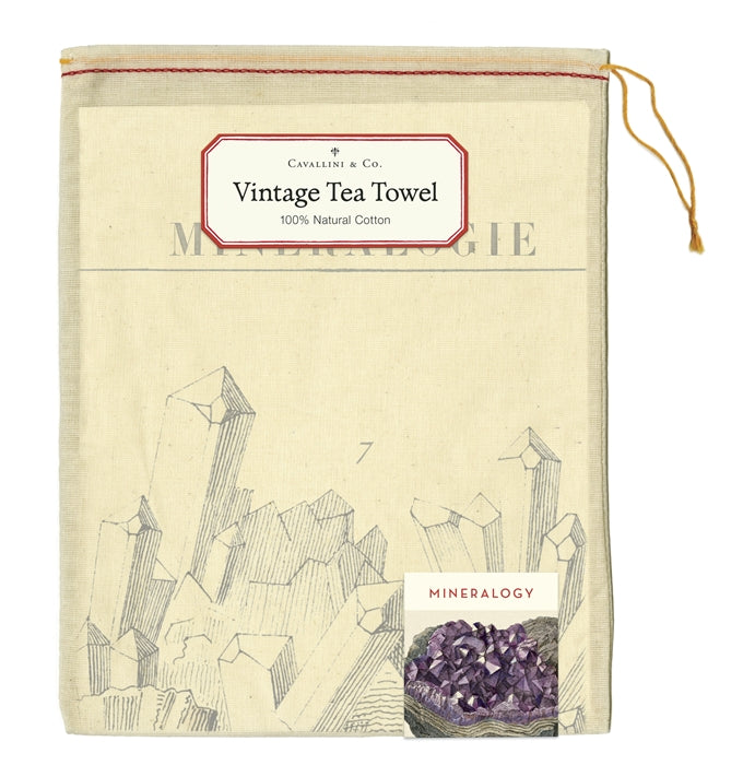 Mineralogy Tea Towel