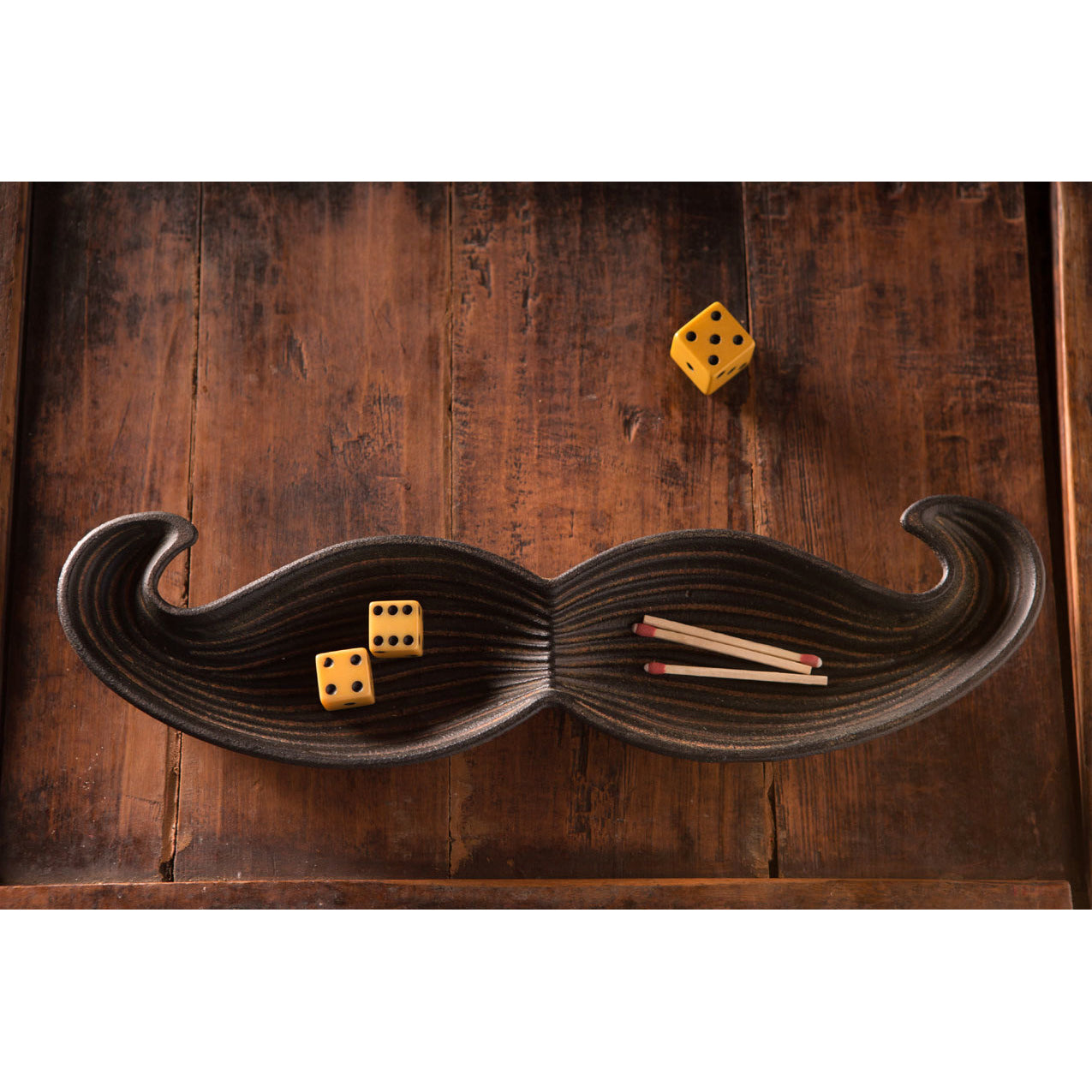 Cast Iron Mustache Dish