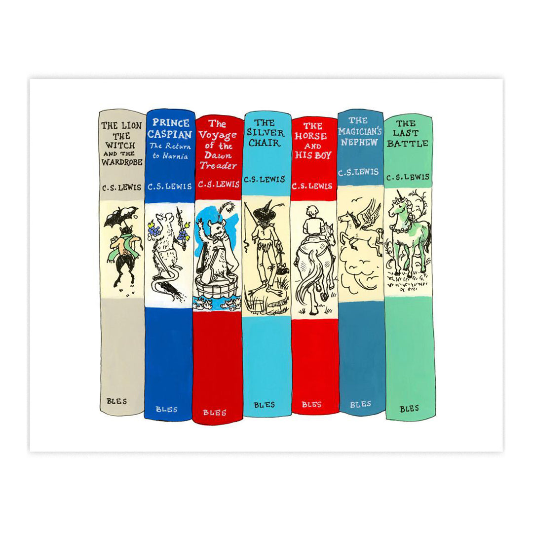 Ideal Bookshelf Art Print - Narnia