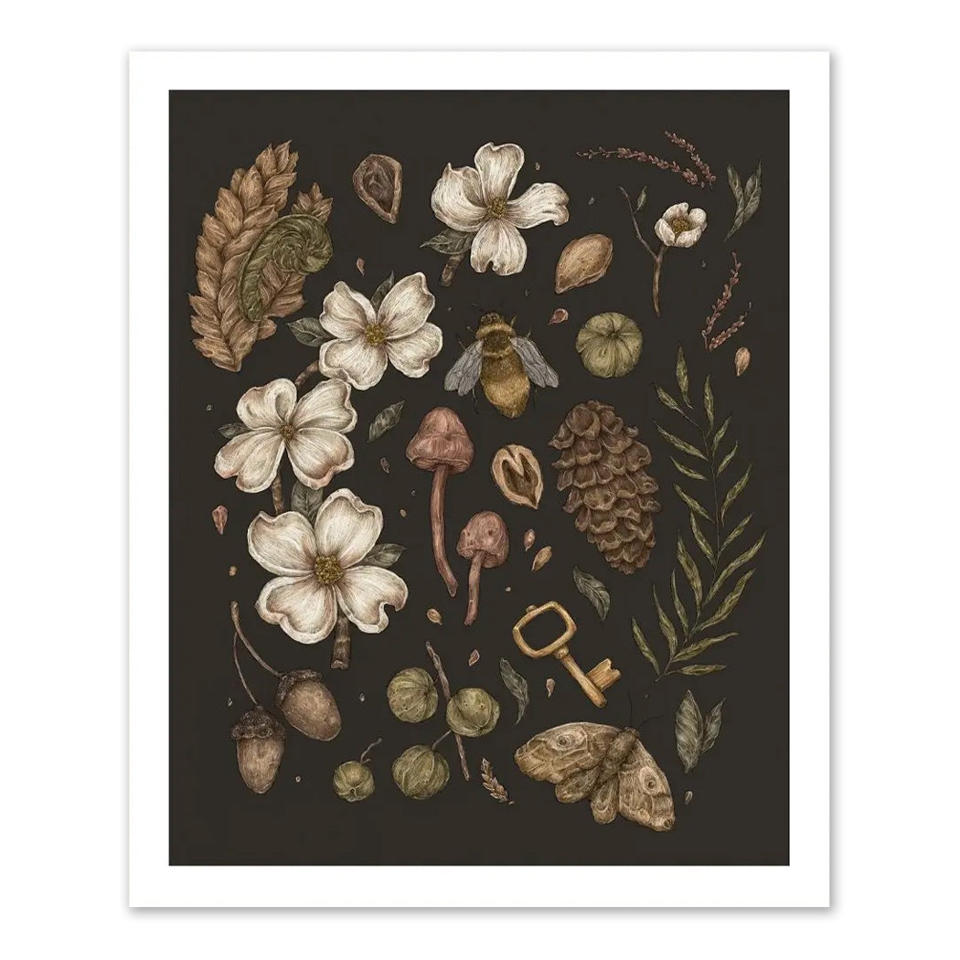 Nature Walks Dark Print - Jessica Roux