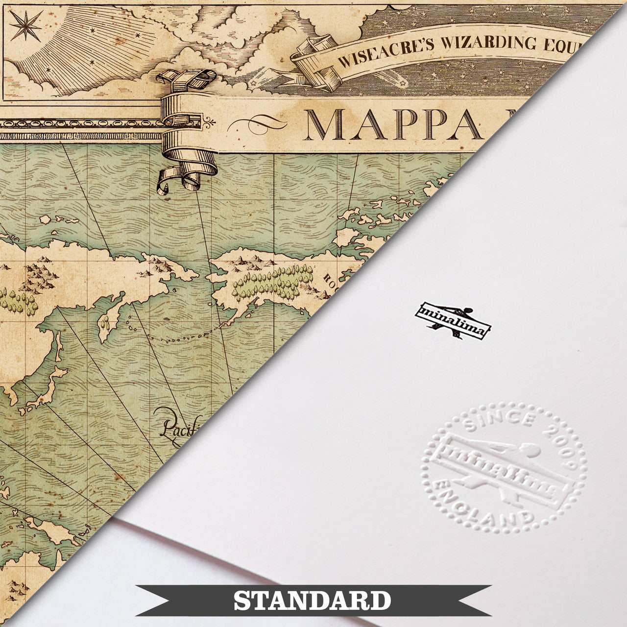 Newt Scamander's Mappa Mundi Limited Edition Art Print