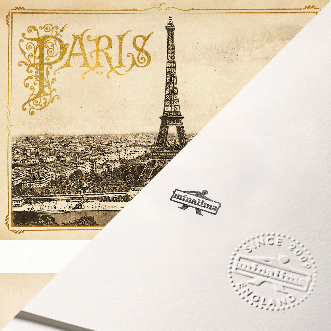 Paris Postcard Limited Edition Art Print