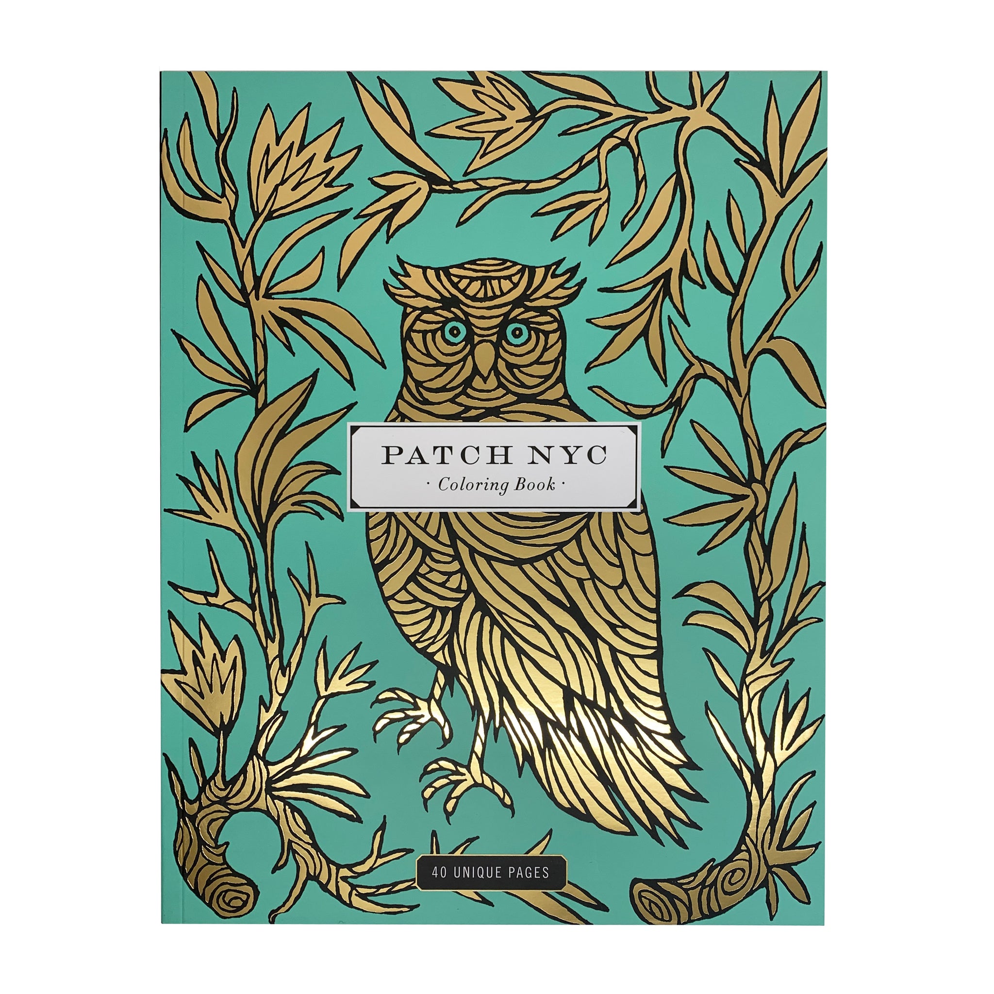 Patch NYC - Colouring Book
