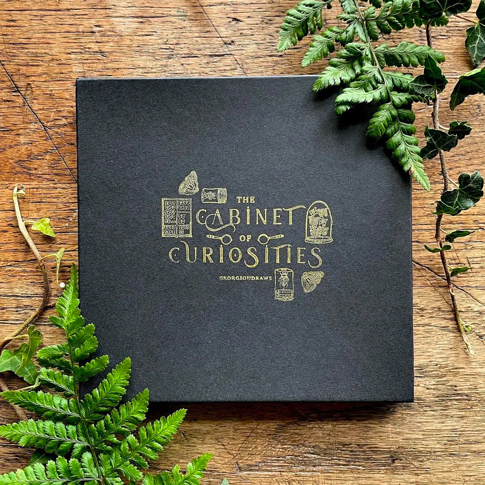 Cabinet of Curiosities Entomology Luxury Enamel Pin Box Set